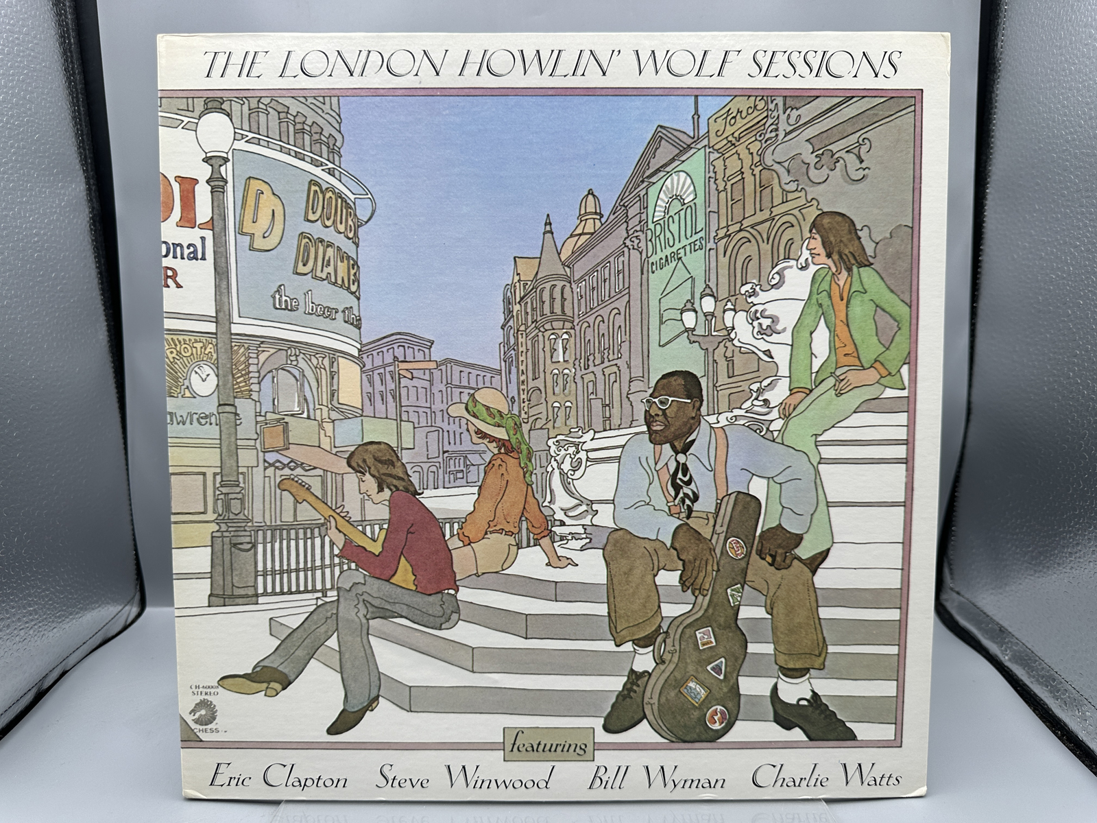 1974 Chess Records Howlin' Wolf The London Howlin' Wolf Sessions Repress Vinyl Album - CH 60008