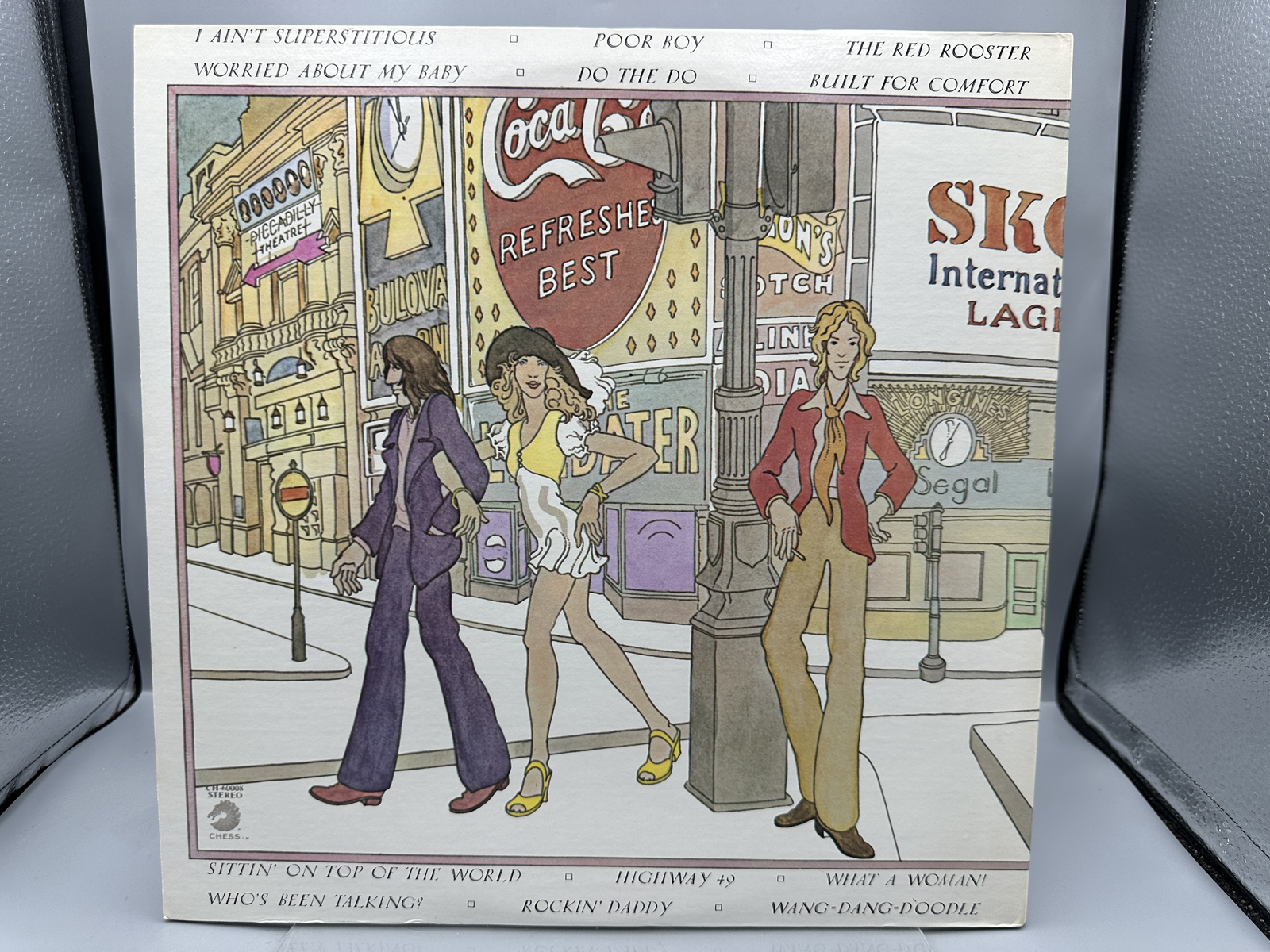1974 Chess Records Howlin' Wolf The London Howlin' Wolf Sessions Repress Vinyl Album - CH 60008