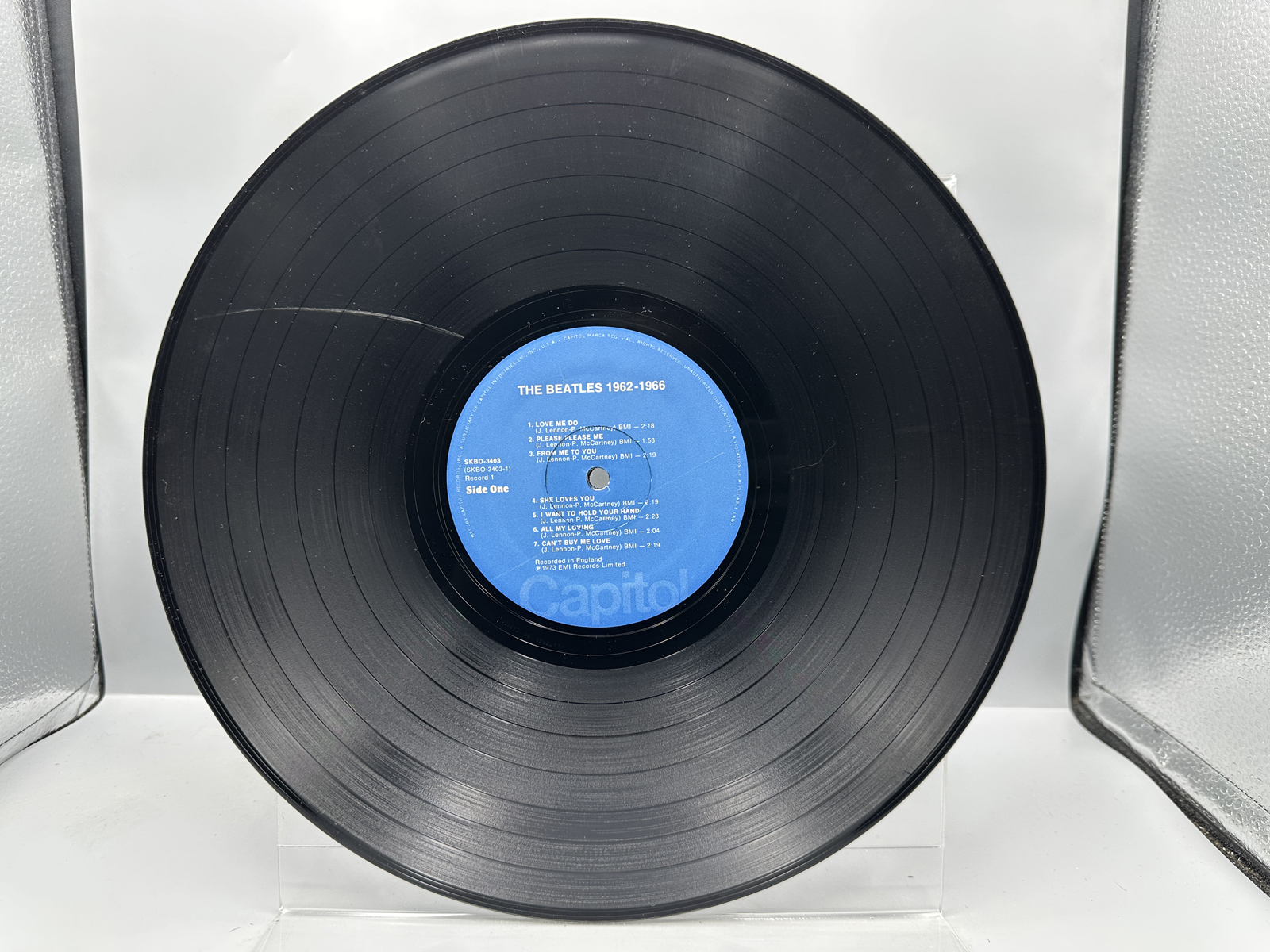 The Beatles 1962-1966 Capitol Records SKBO-3403 Double Vinyl LP Set