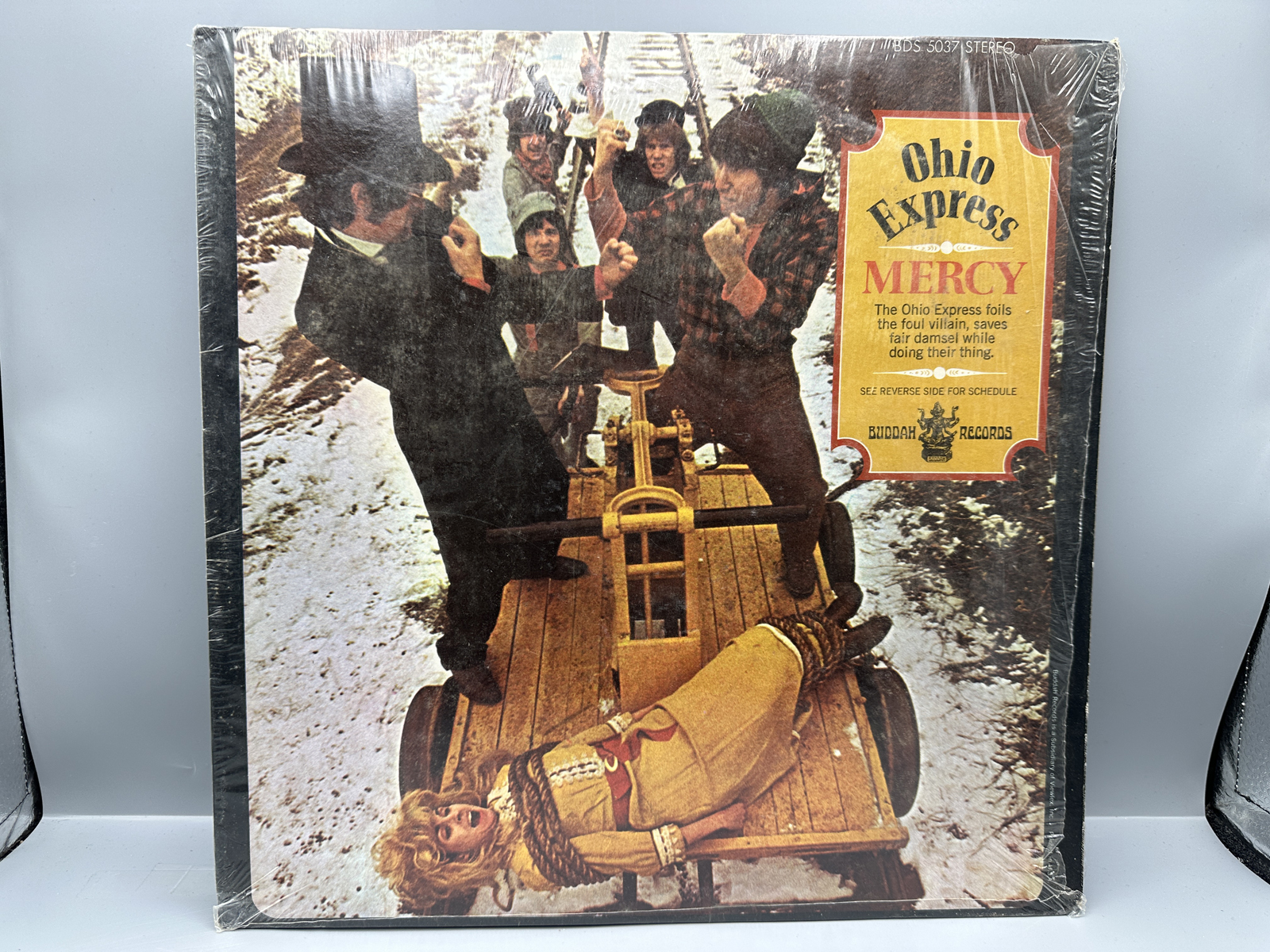 1969 Buddah Records Ohio Express Mercy Vinyl Album - BDS 5037
