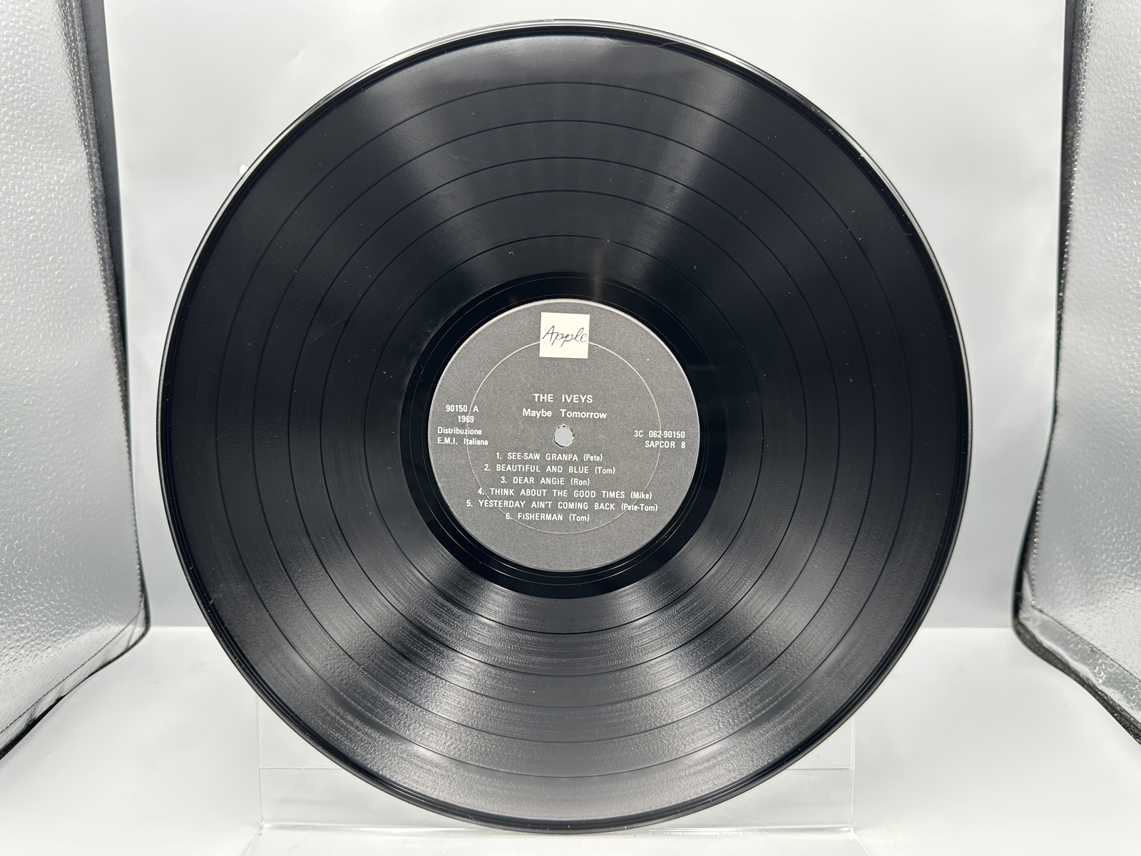 1980 Apple Records The Iveys Maybe Tomorrow Reissue Unofficial Release Vinyl Album - SAPCOR 8/3 C 062-90150 - Very Rare!!!!!