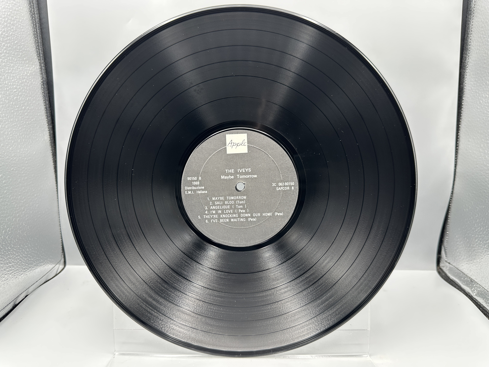 1980 Apple Records The Iveys Maybe Tomorrow Reissue Unofficial Release Vinyl Album - SAPCOR 8/3 C 062-90150 - Very Rare!!!!!