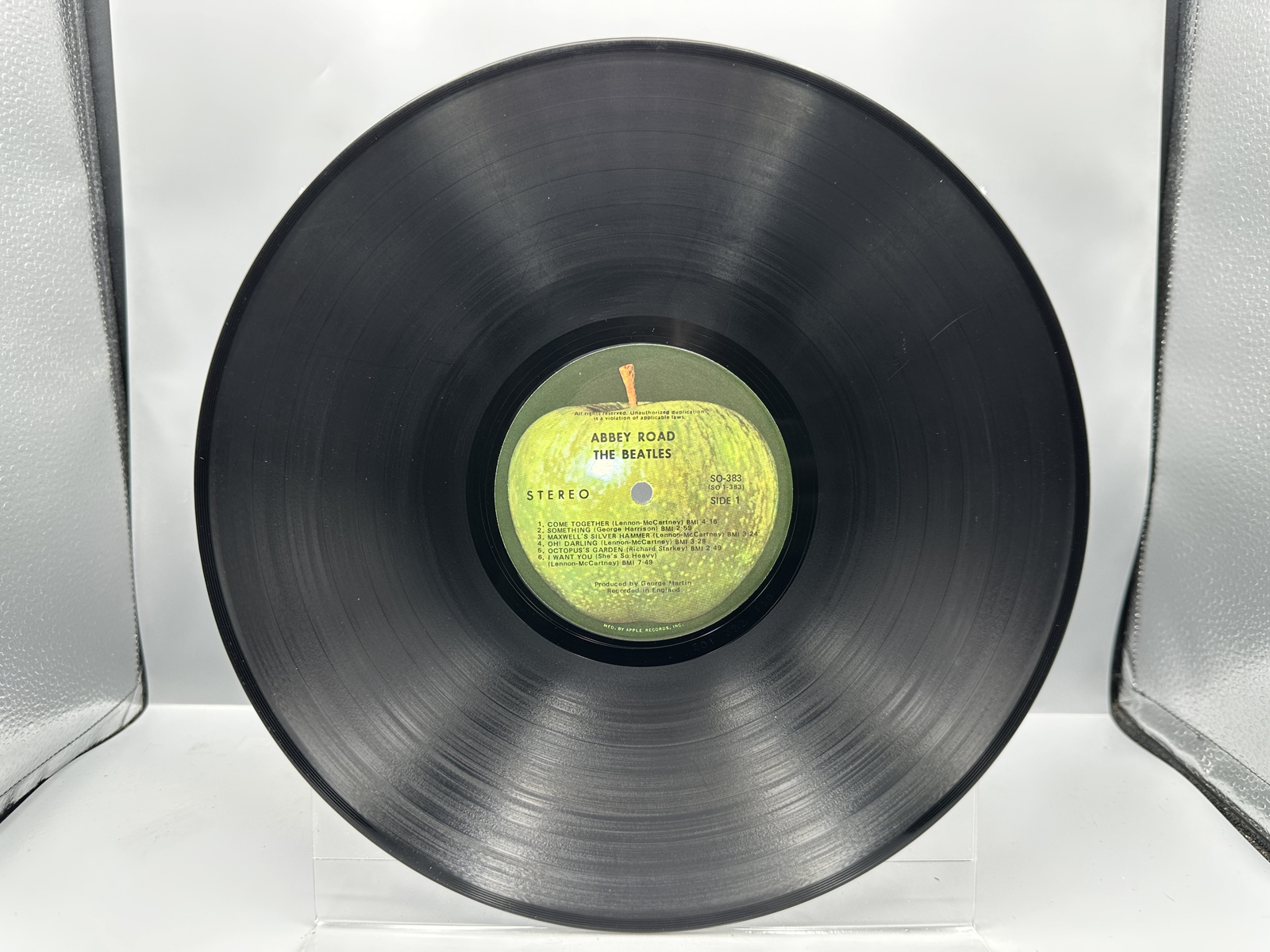 The Beatles Abbey Road Vinyl LP Apple Records SO-383