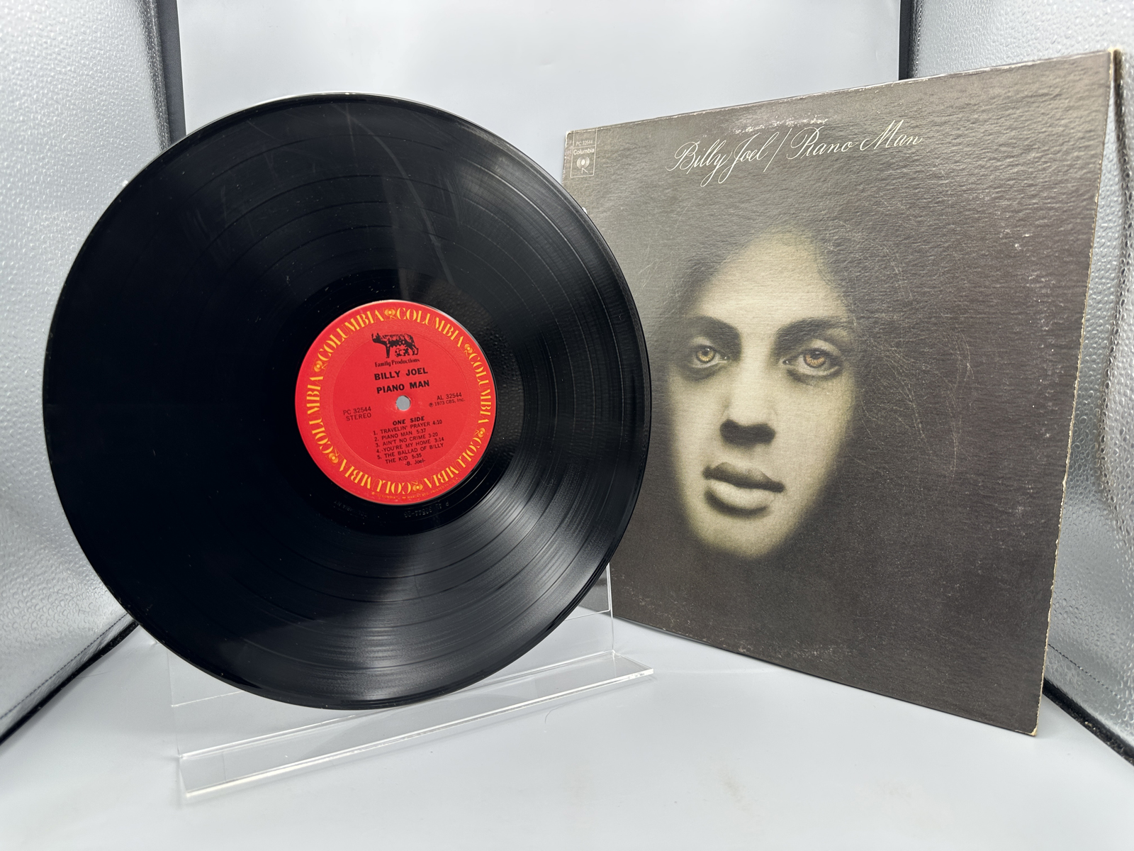 1973 Columbia Records Billy Joel Piano Man Vinyl Album - PC 32544