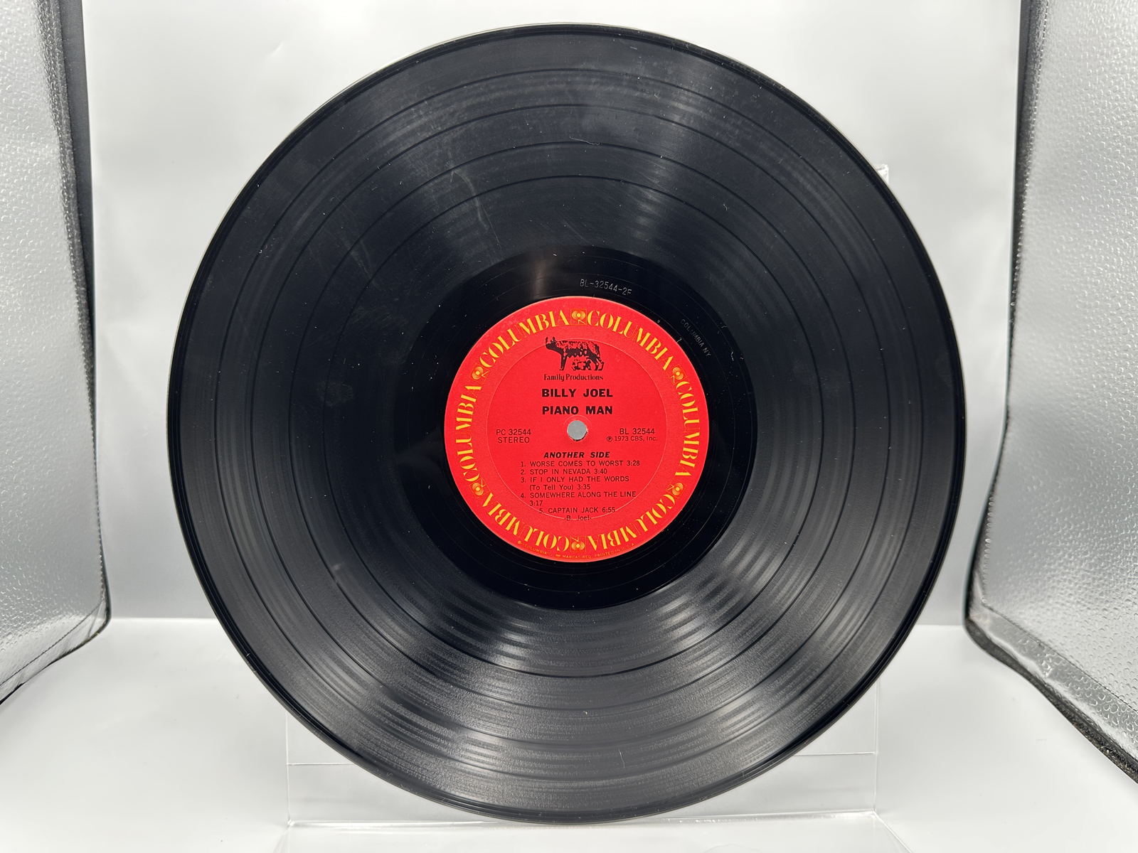 1973 Columbia Records Billy Joel Piano Man Vinyl Album - PC 32544