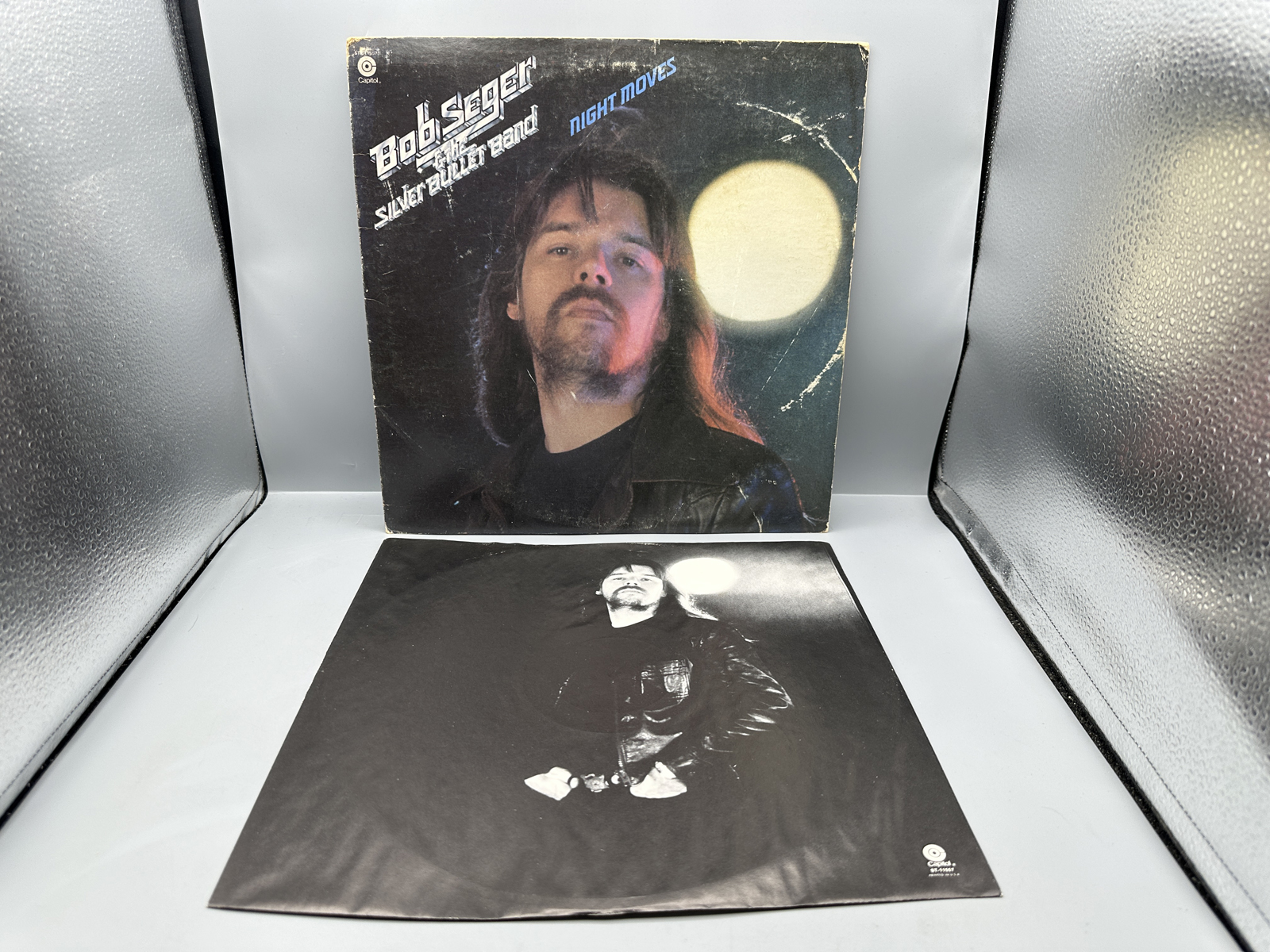 1976 Capitol Records Bob Seger & The Silver Bullet Band Night Moves Vinyl Album - ST-11557
