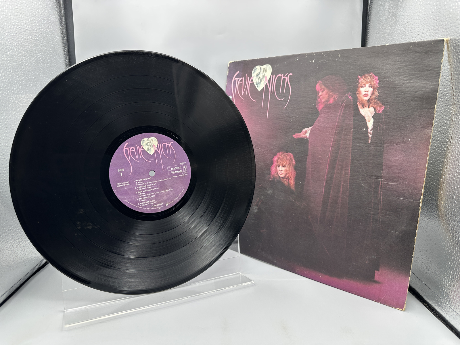1983 Modern Records Stevie Nicks The Wild Heart Vinyl Album - 90084-1