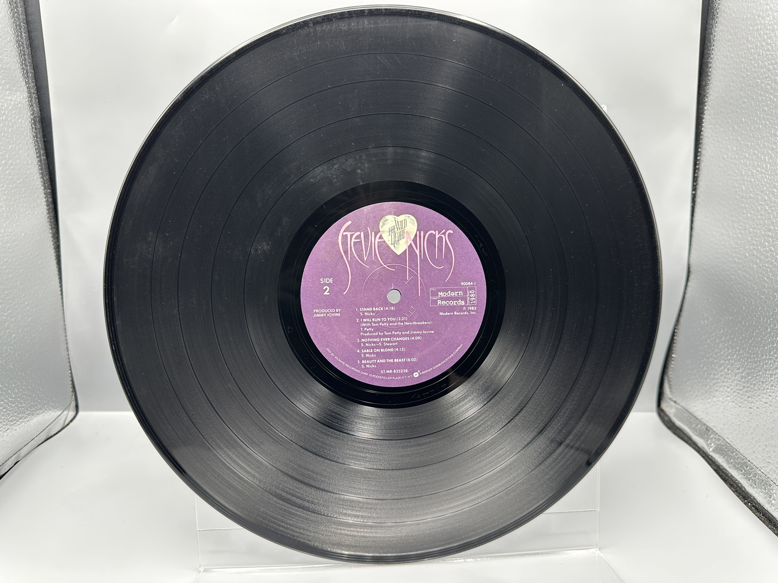 1983 Modern Records Stevie Nicks The Wild Heart Vinyl Album - 90084-1