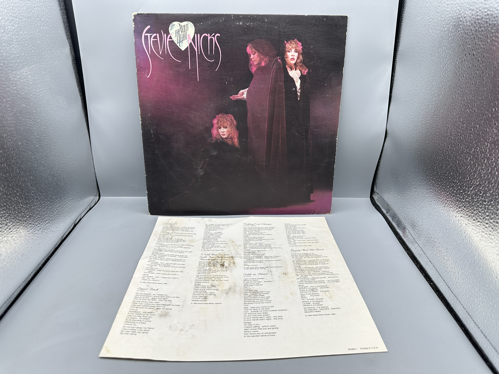 1983 Modern Records Stevie Nicks The Wild Heart Vinyl Album - 90084-1