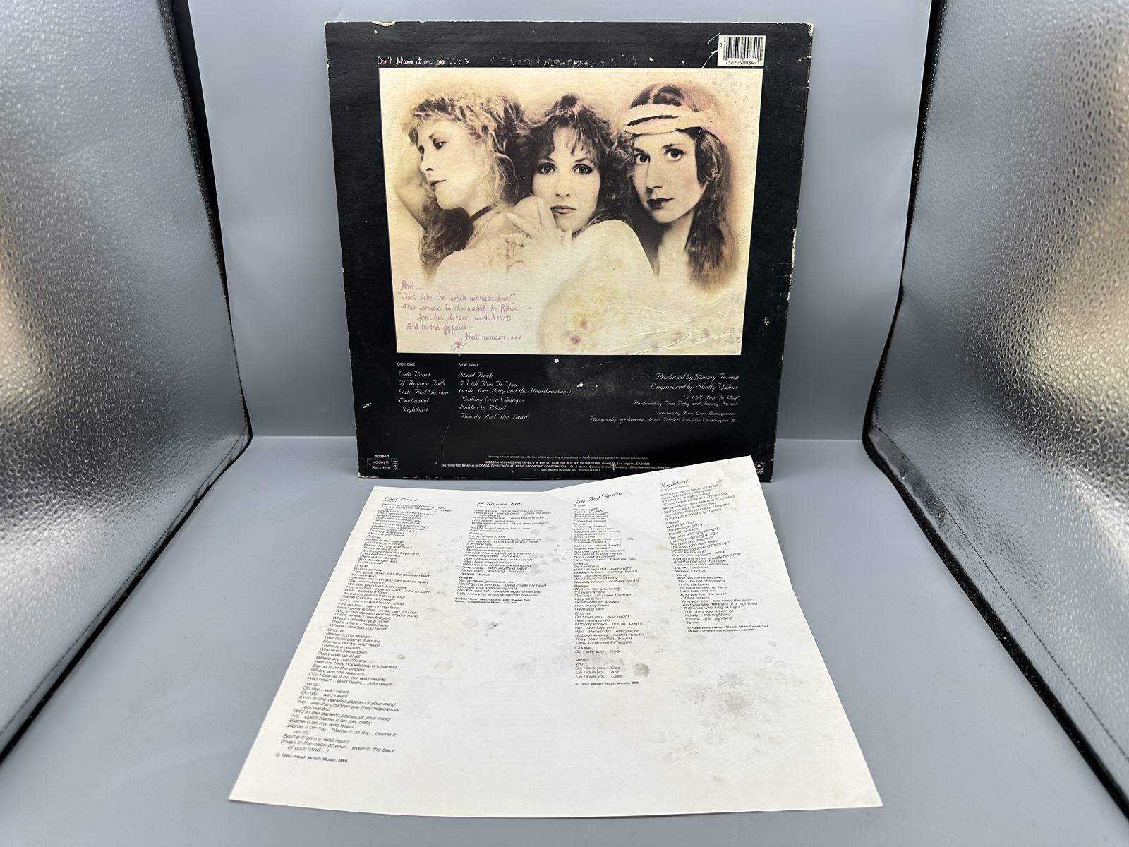 1983 Modern Records Stevie Nicks The Wild Heart Vinyl Album - 90084-1