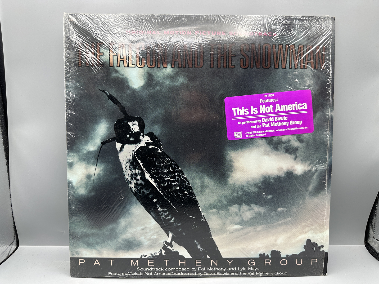 1985 EMI America Records Pat Metheny Group The Falcon and the Snowman Original Motion Picture Soundtrack Vinyl Album - SV-17150