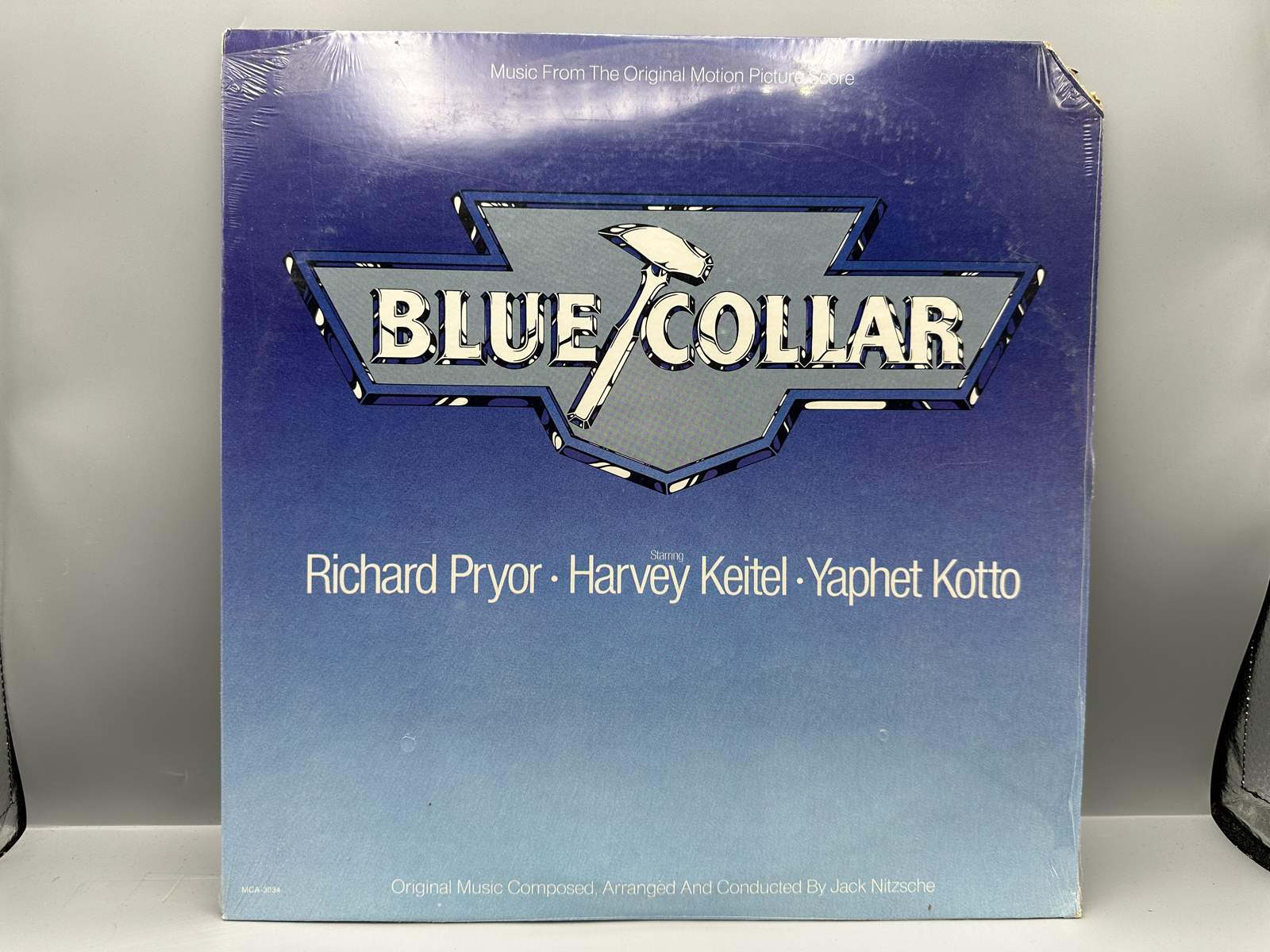 SEALED 1978 MCA Records Blue Collar (Music From The Original Motion Picture Score) Vinyl Album - MCA-3034