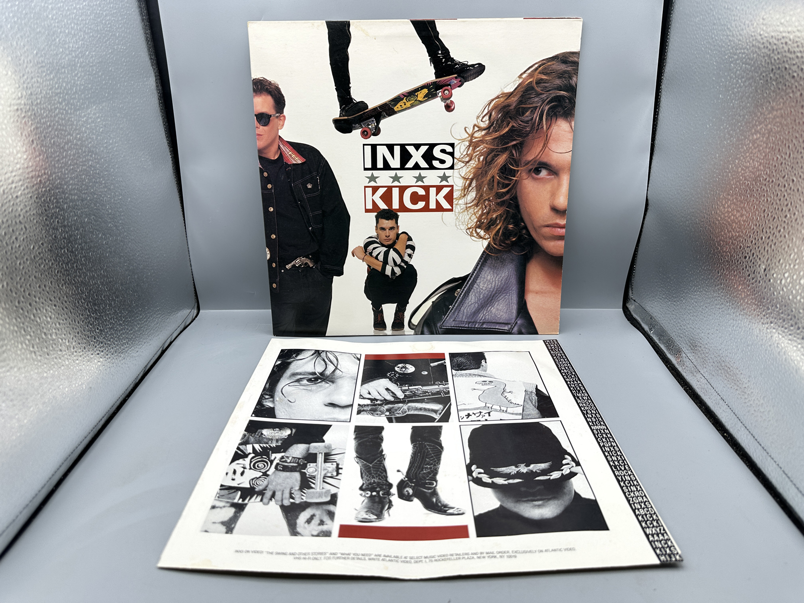1987 Atlantic Records INXS Kick Vinyl Album - 81796-1