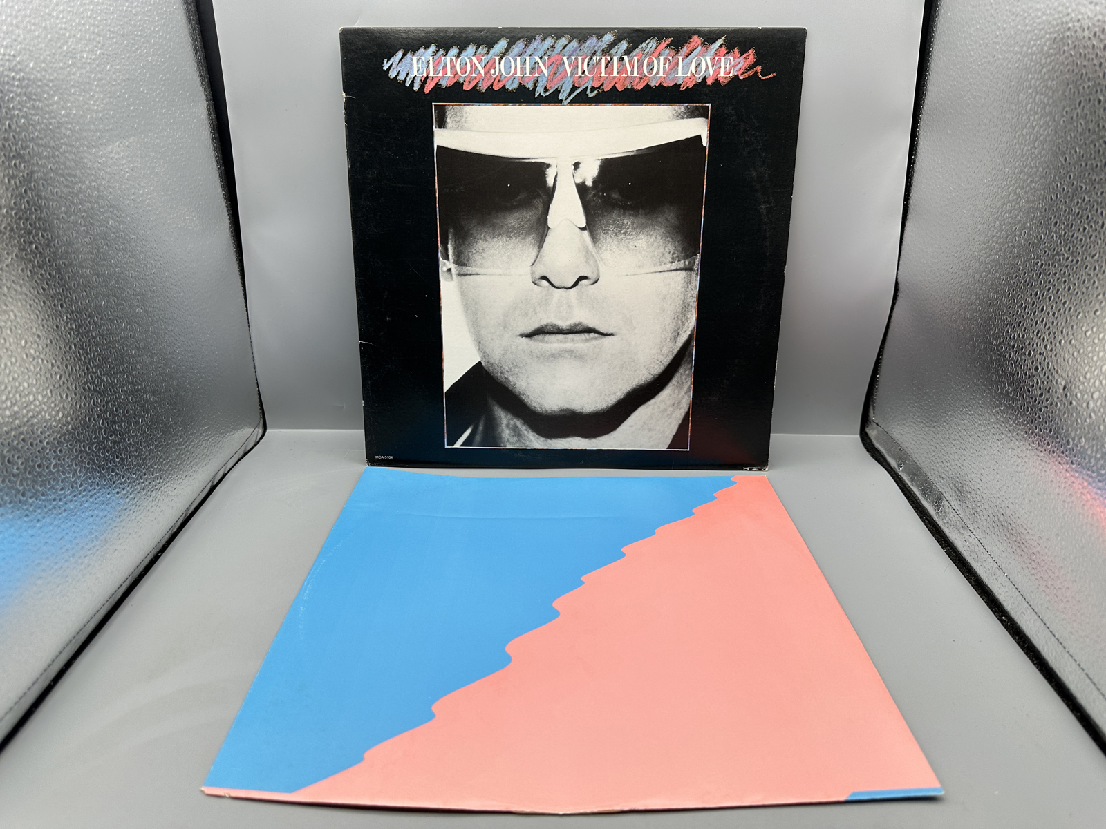 1979 MCA Records Elton John Victim of Love Vinyl Album - MCA-5104