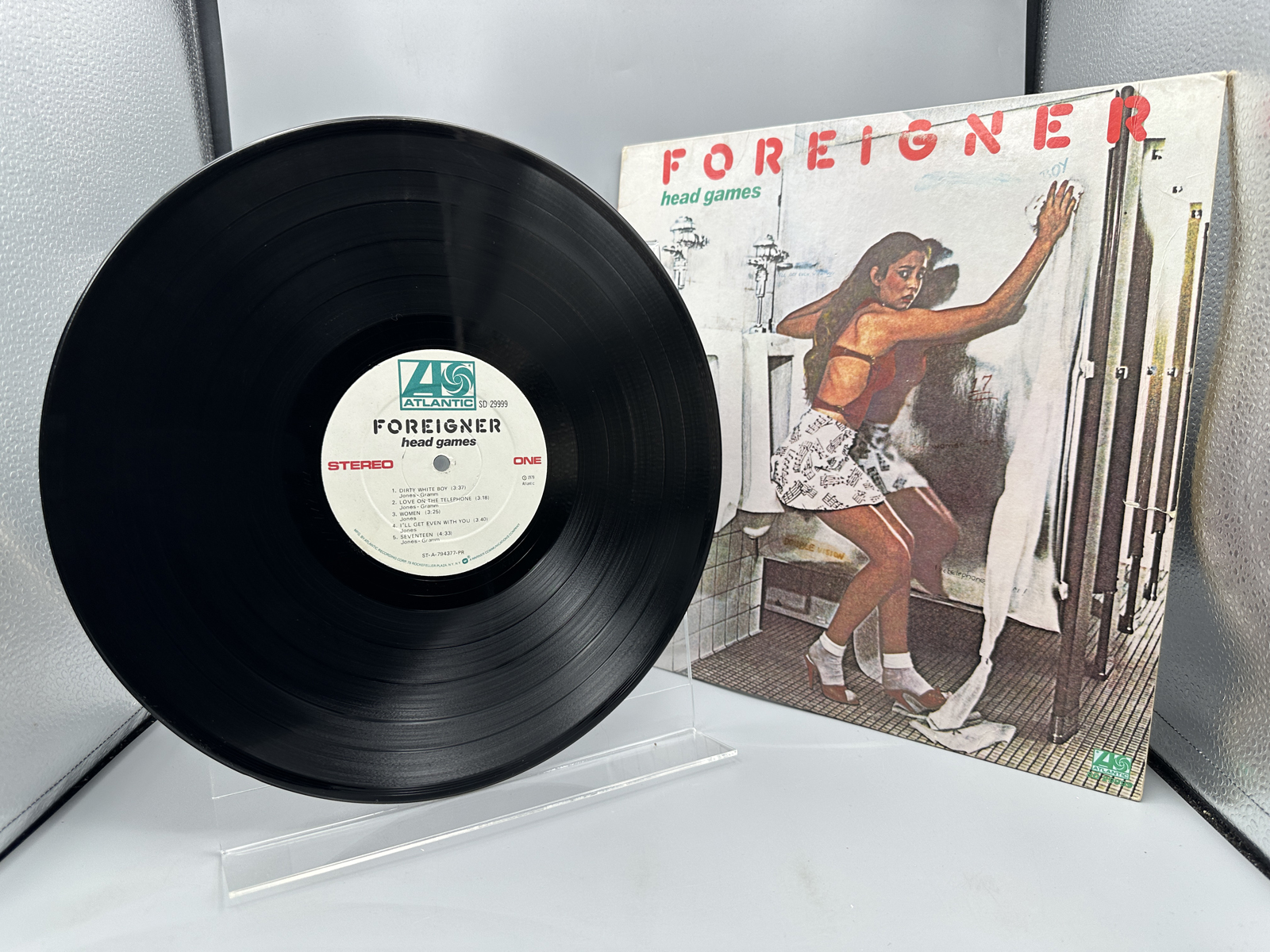 1979 Atlantic Records Foreigner Head Games Vinyl Album - SD 29999