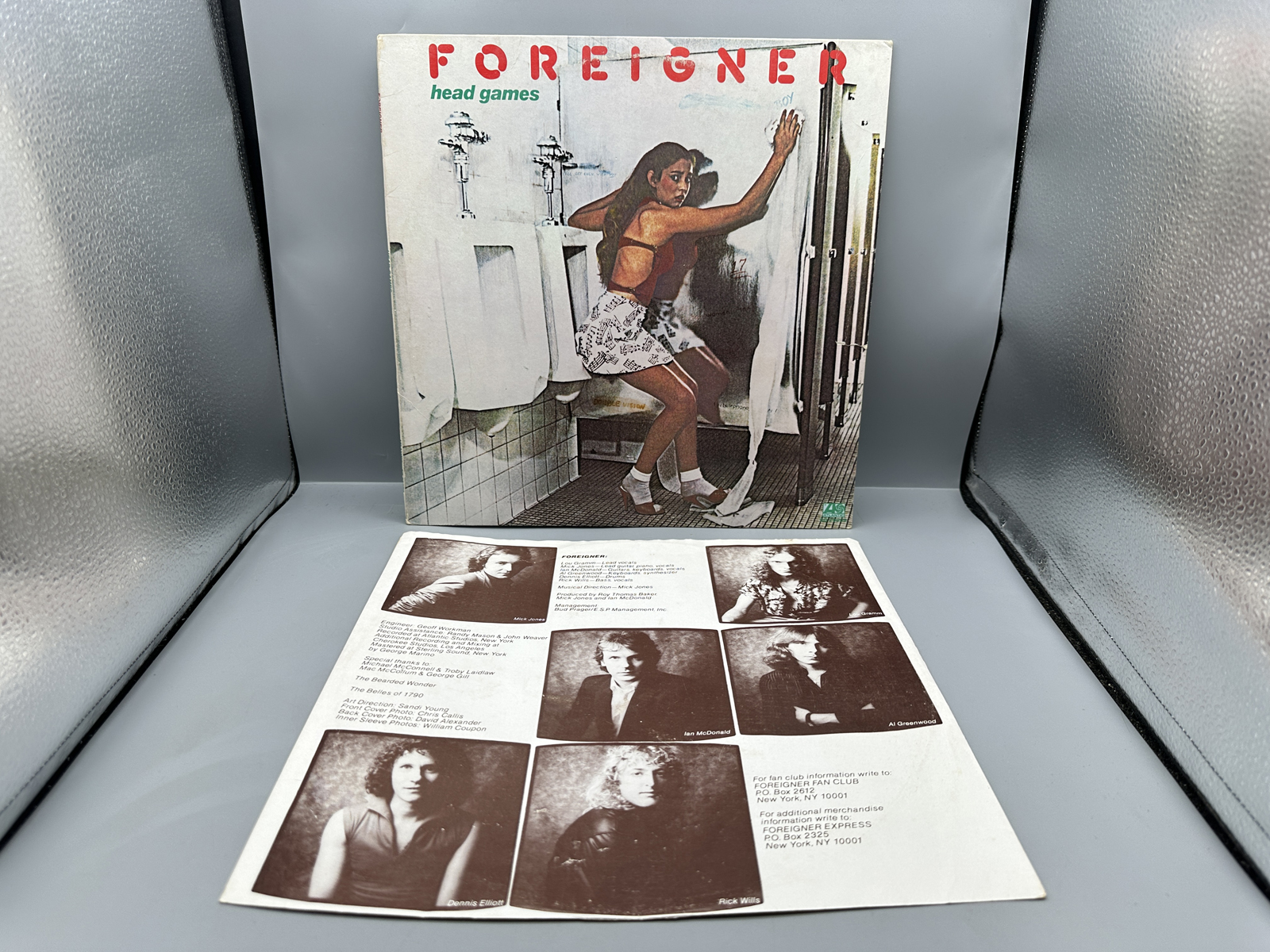 1979 Atlantic Records Foreigner Head Games Vinyl Album - SD 29999