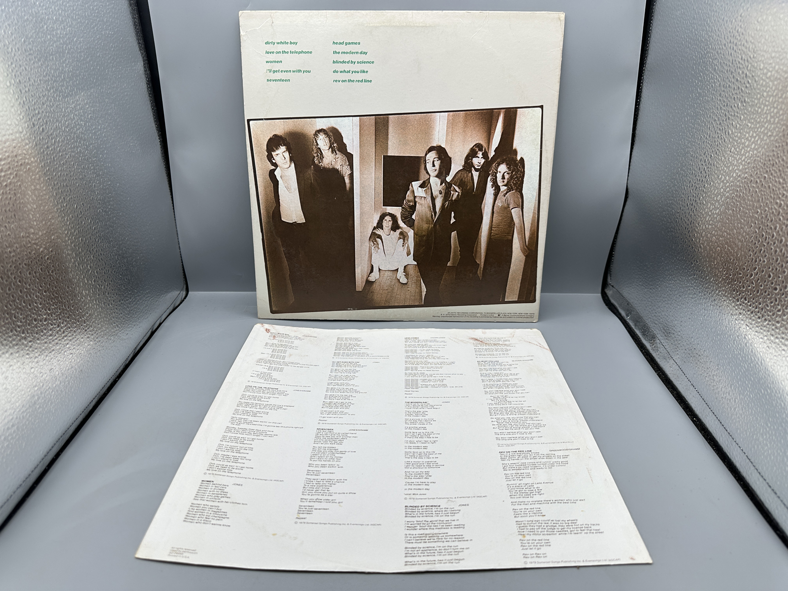 1979 Atlantic Records Foreigner Head Games Vinyl Album - SD 29999