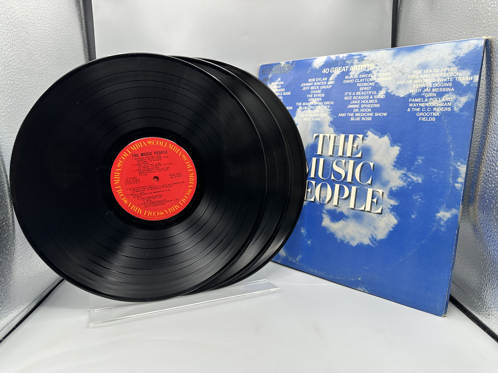 1972 Columbia Records The Music People Double LP Vinyl Album - CX 31731