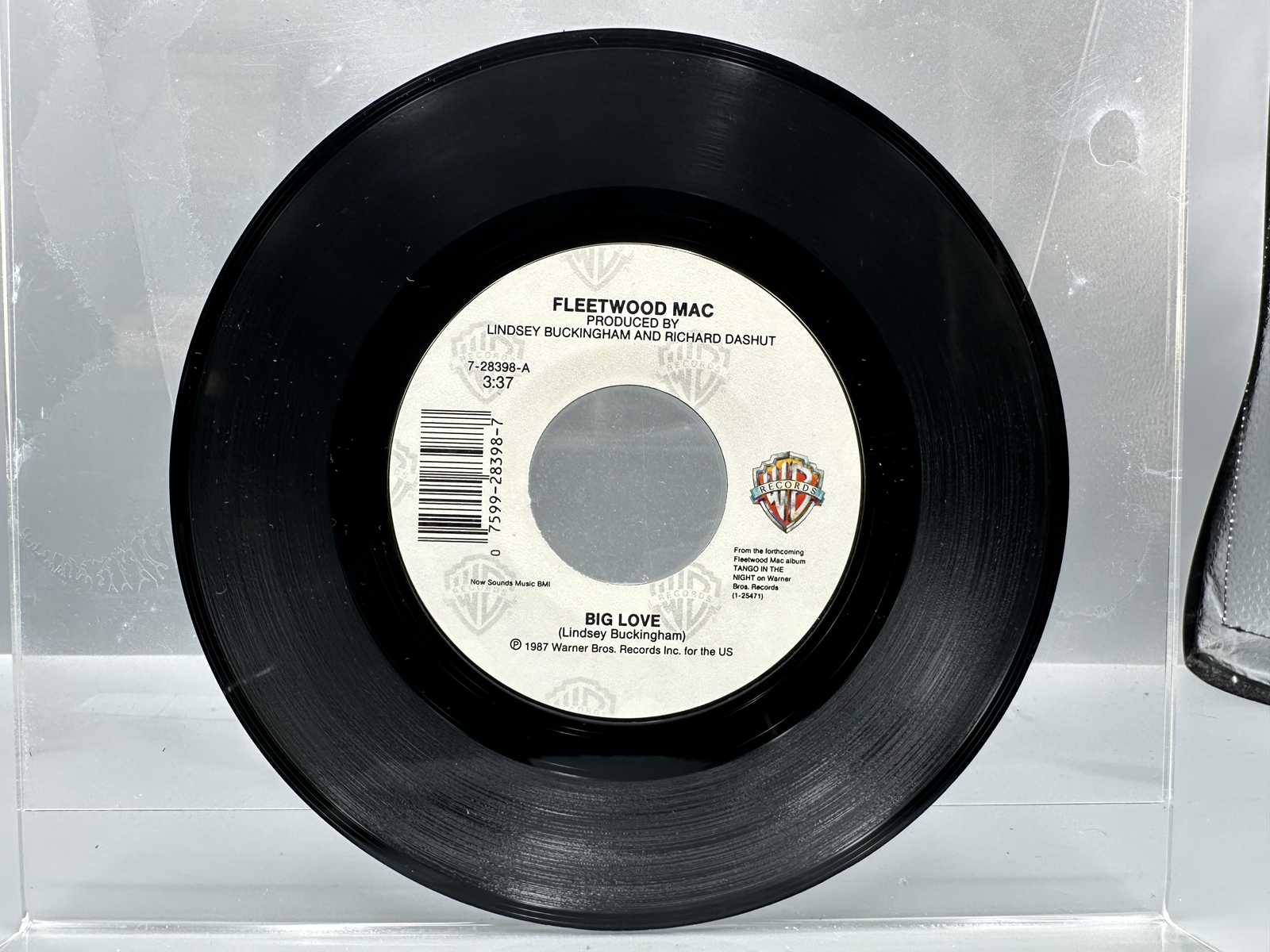 Lot of (2) Fleetwood Mac and Stevie Nicks 7-Inch Vinyl 45 RPM Singles with Picture Sleeves