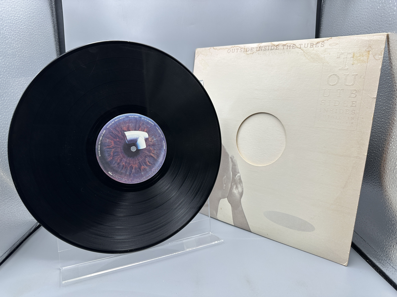 1983 Capitol Records The Tubes Outside Inside Vinyl Album - ST-12260