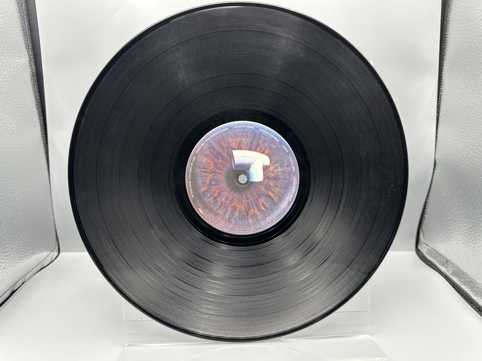 1983 Capitol Records The Tubes Outside Inside Vinyl Album - ST-12260
