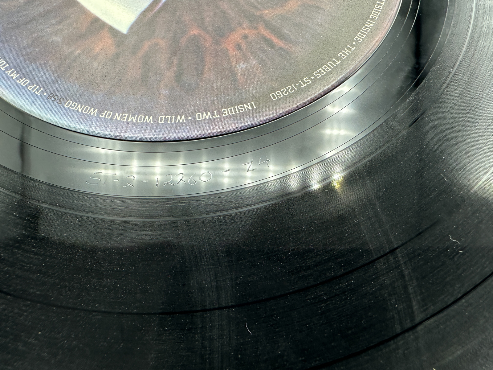 1983 Capitol Records The Tubes Outside Inside Vinyl Album - ST-12260