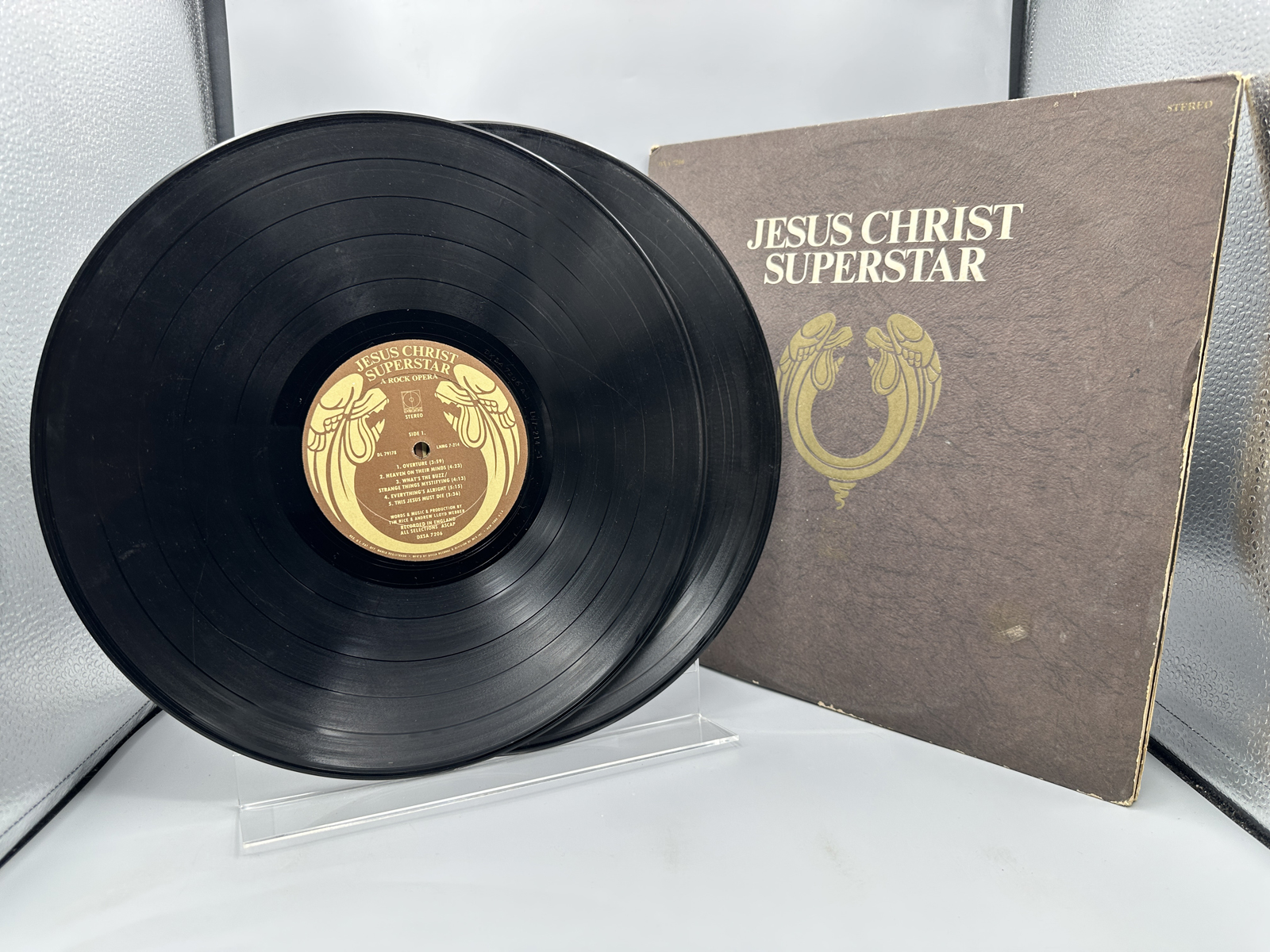 1970 Decca Records Jesus Christ Superstar: A Rock Opera 2-LP Set Vinyl Album - DXSA 7205 / TXSA 7000