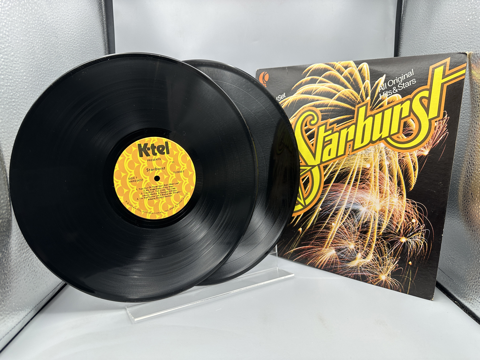 1978 K-tel "Starburst" All Original Hits & Stars Vinyl Album - TU 2650