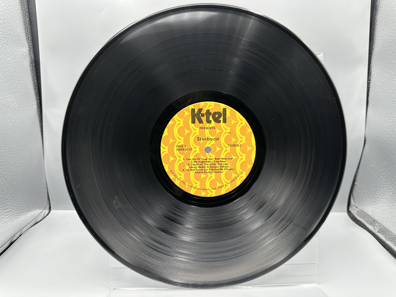 1978 K-tel "Starburst" All Original Hits & Stars Vinyl Album - TU 2650