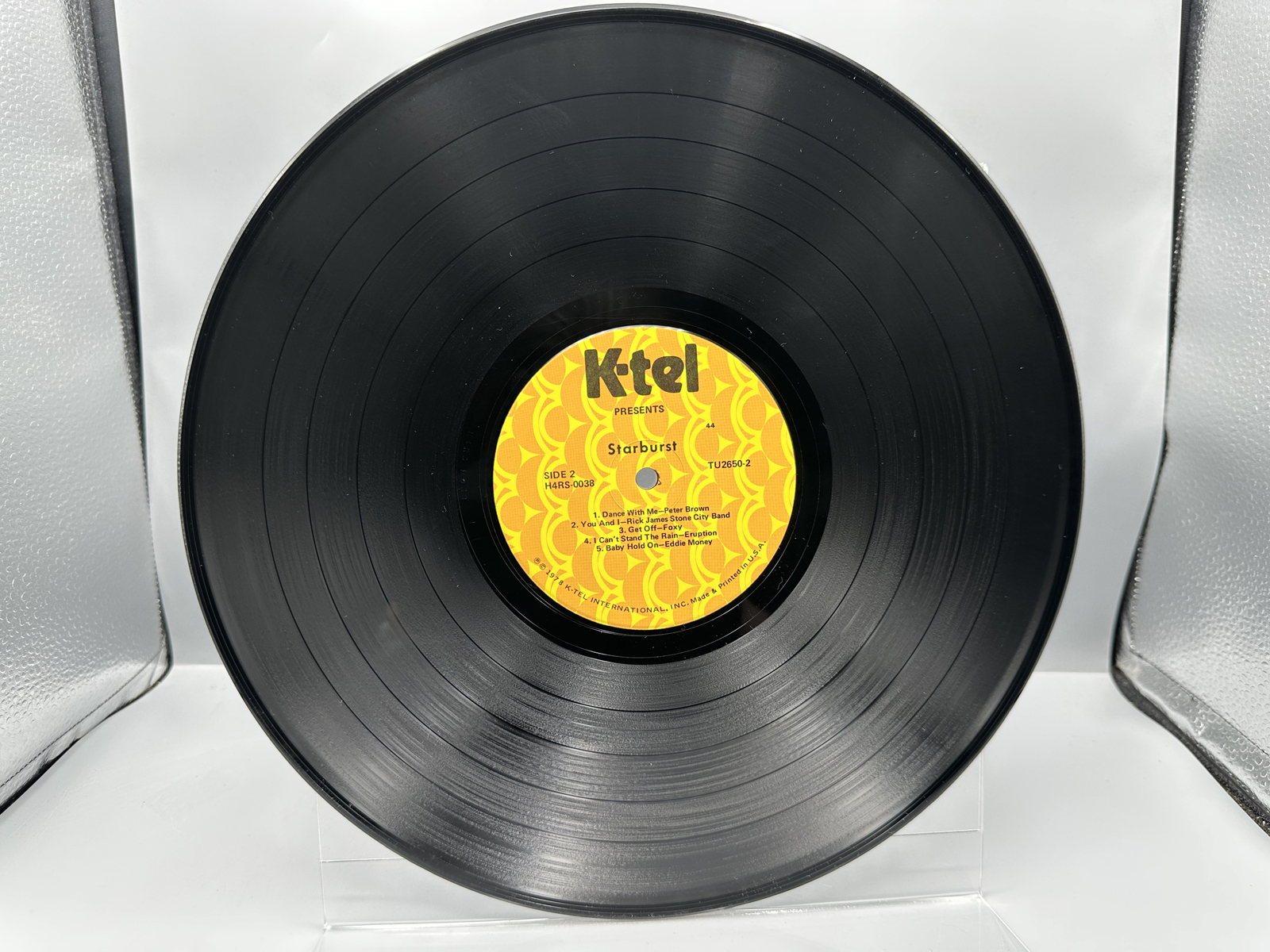 1978 K-tel "Starburst" All Original Hits & Stars Vinyl Album - TU 2650