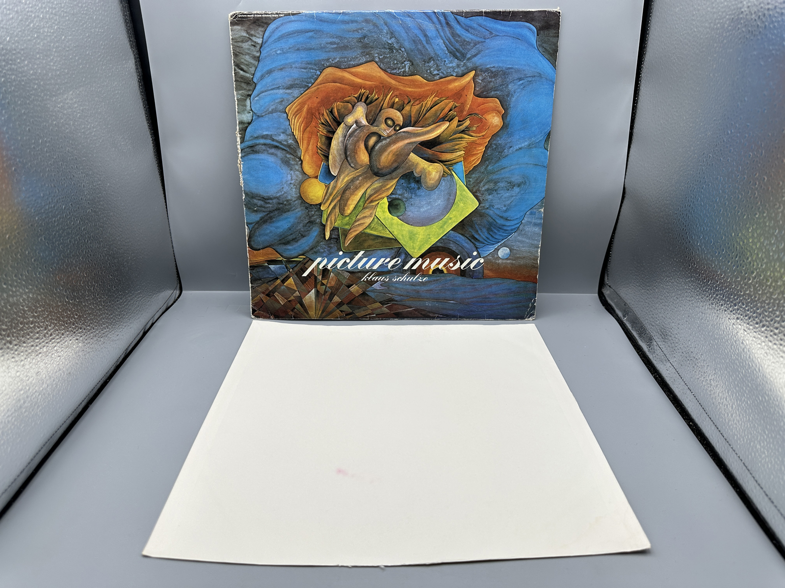 1974 Brain Records Klaus Schulze Picture Music Vinyl Album - brain 1067