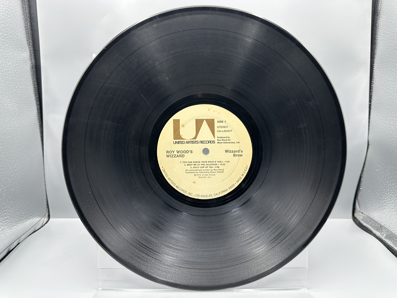 1973 United Artists Records Roy Wood's Wizzard "Wizzard's Brew" Vinyl Album - UA-LA042-F