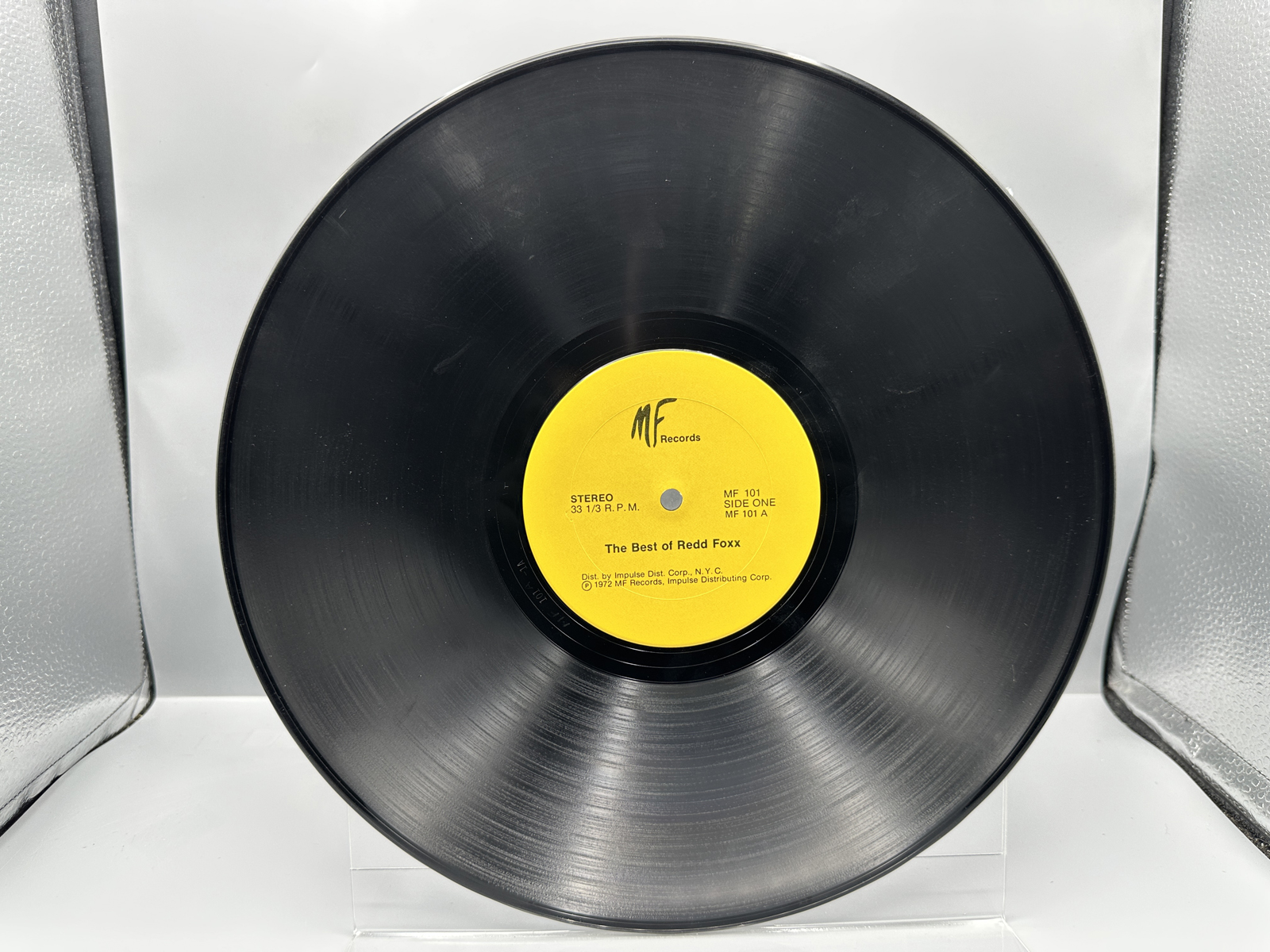 1973 MF Records Redd Foxx The Best of Redd Foxx Vinyl Album - MF 101