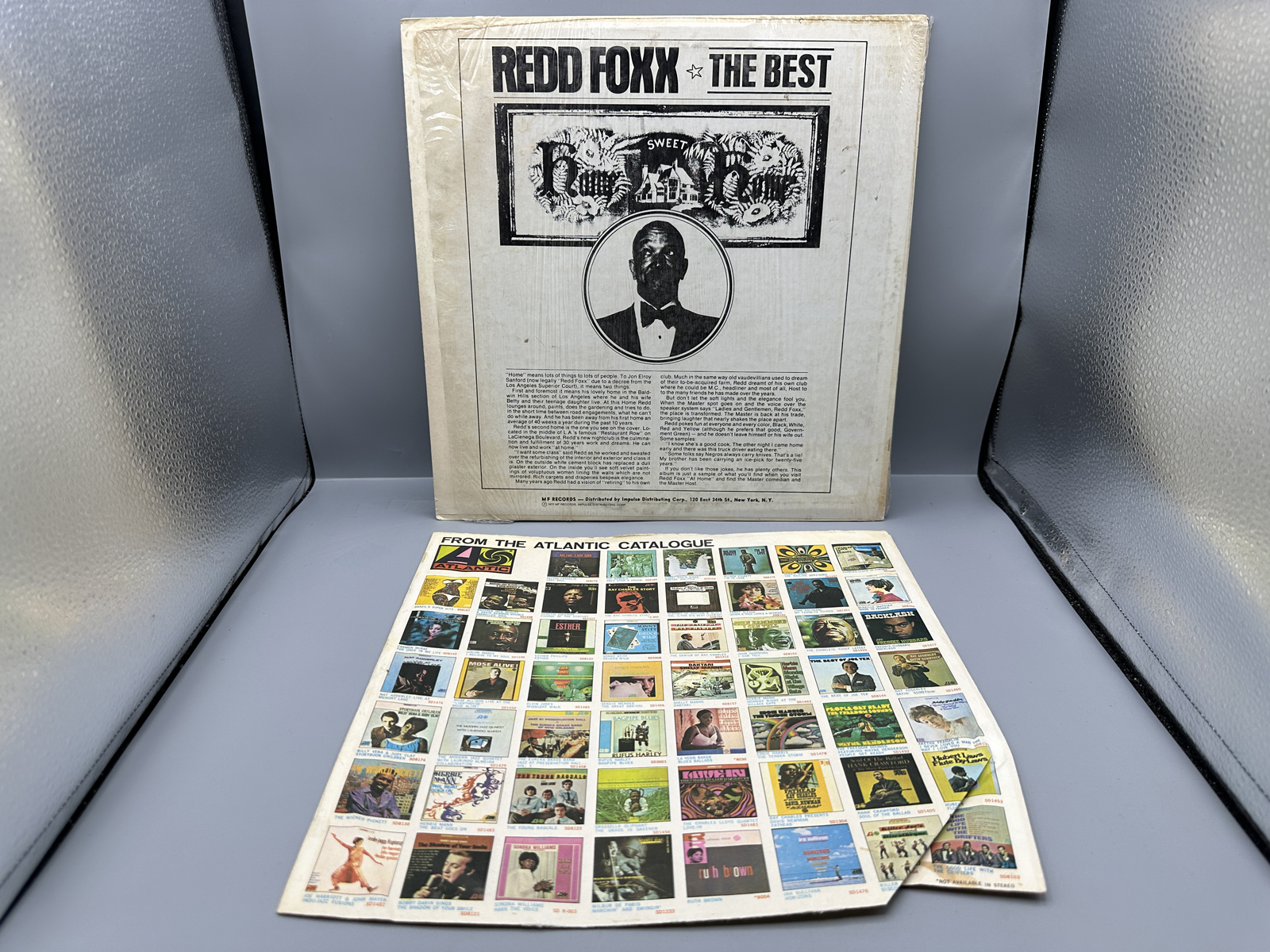 1973 MF Records Redd Foxx The Best of Redd Foxx Vinyl Album - MF 101
