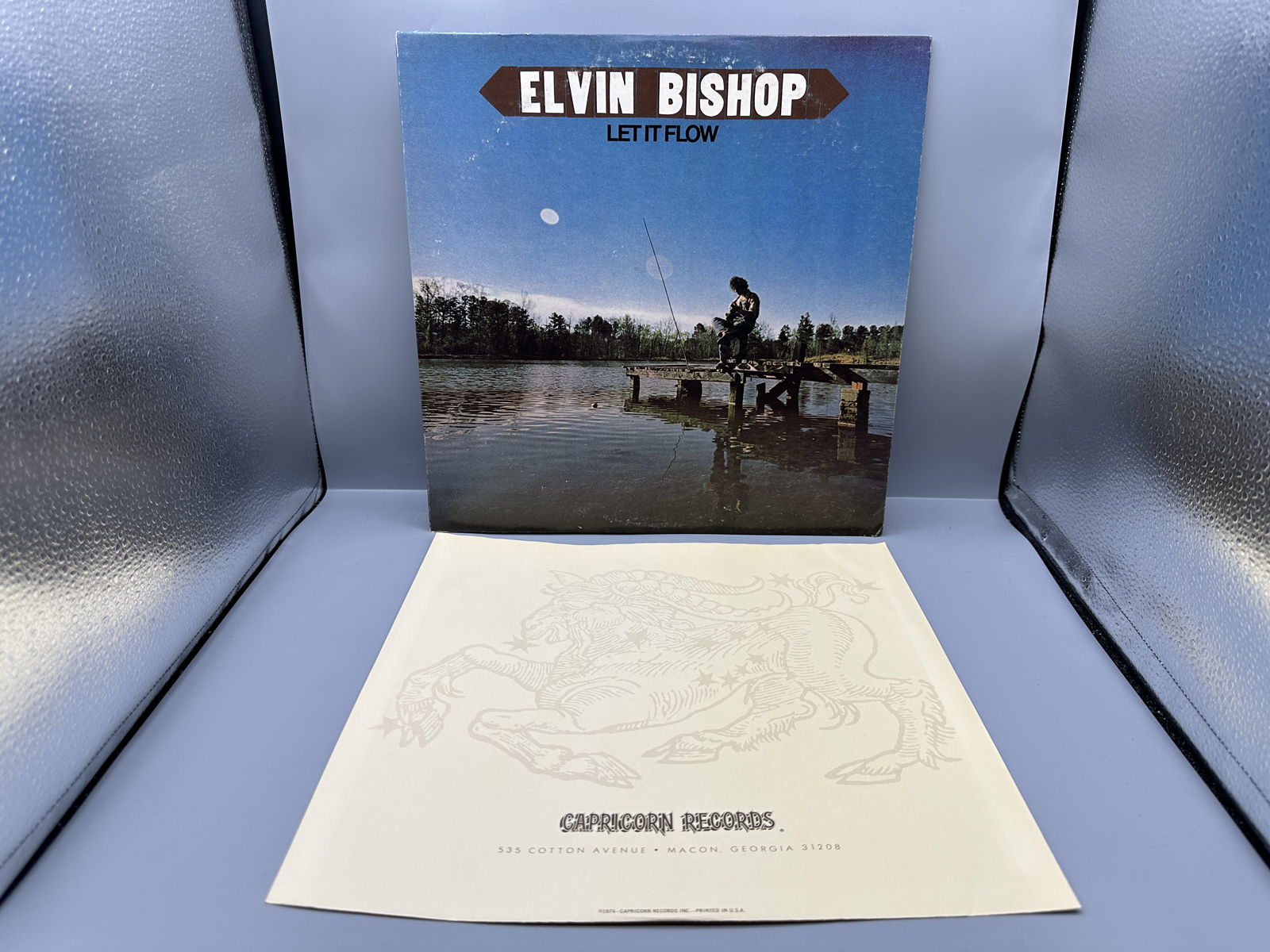 1974 Capricorn Records Elvin Bishop Let It Flow Vinyl Album - CP 0134