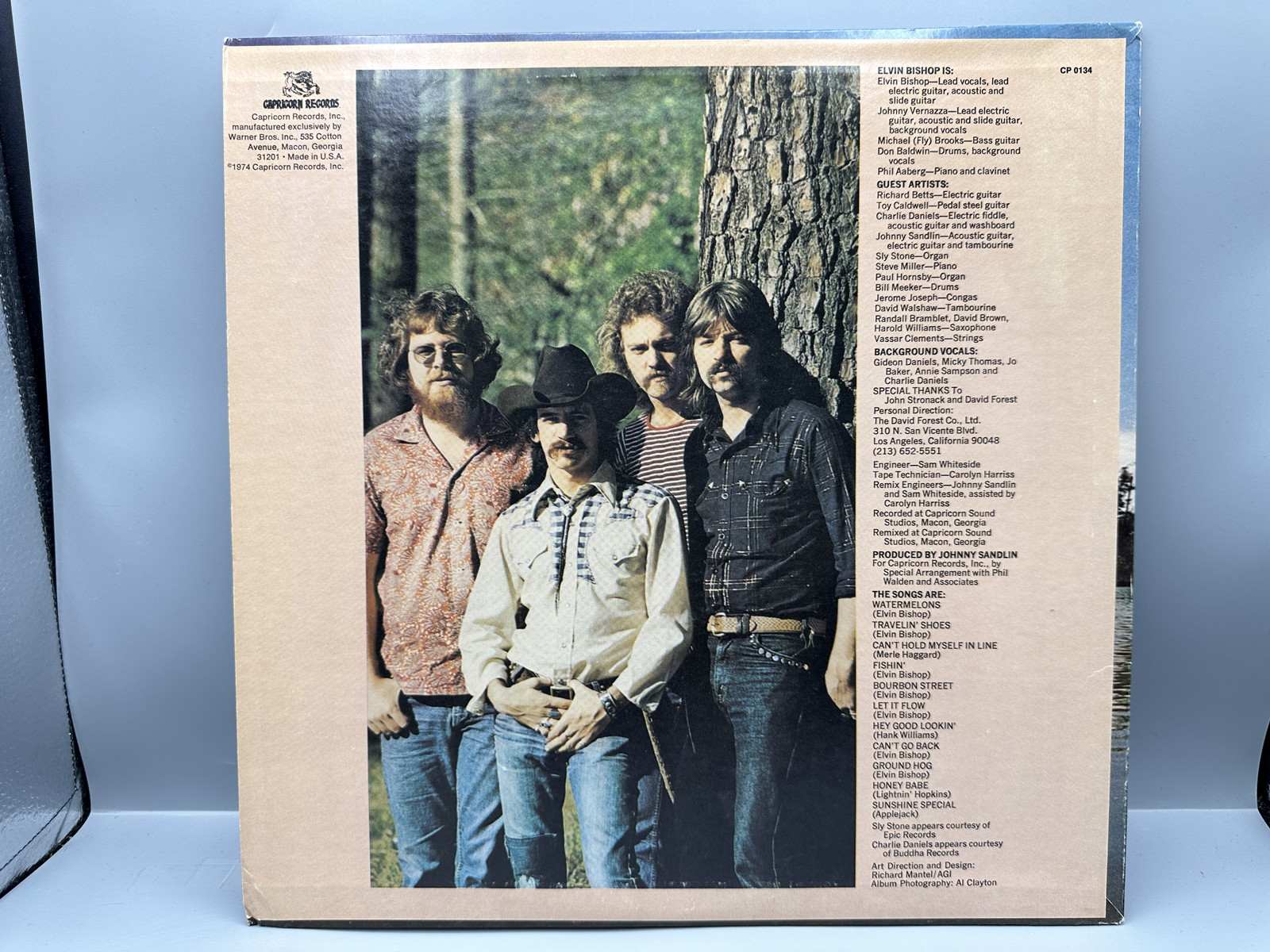 1974 Capricorn Records Elvin Bishop Let It Flow Vinyl Album - CP 0134