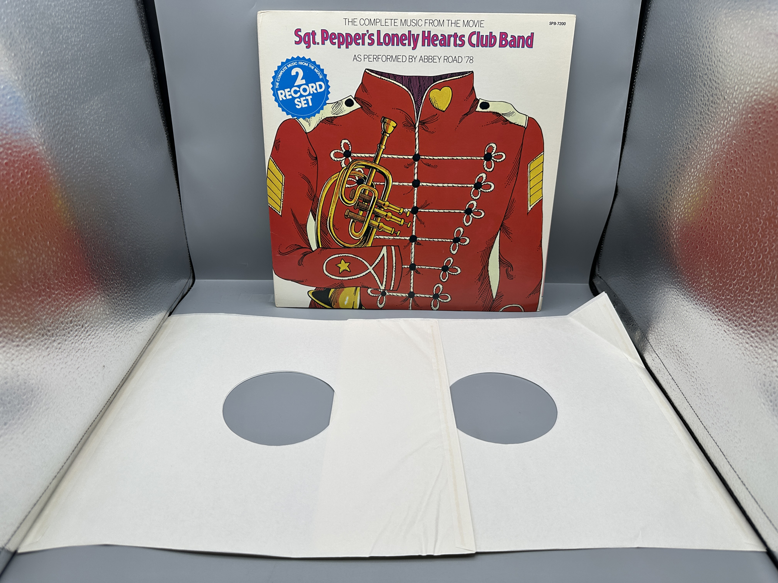 1978 Springboard International The Complete Music From The Movie Sgt. Pepper's Lonely Hearts Club Band Vinyl Album - SPB 7200
