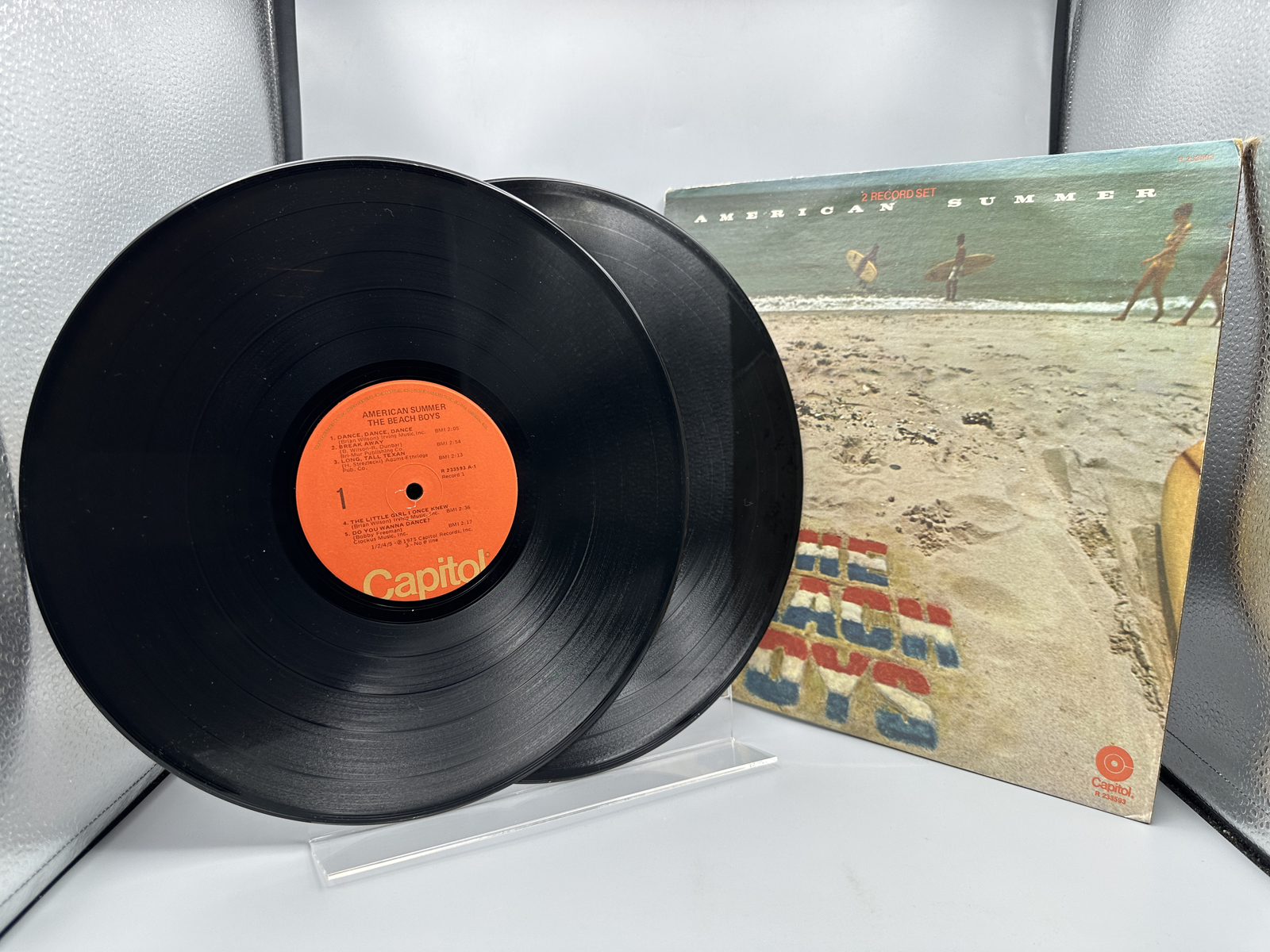 1977 Capitol Records The Beach Boys American Summer Vinyl Album - R-223393