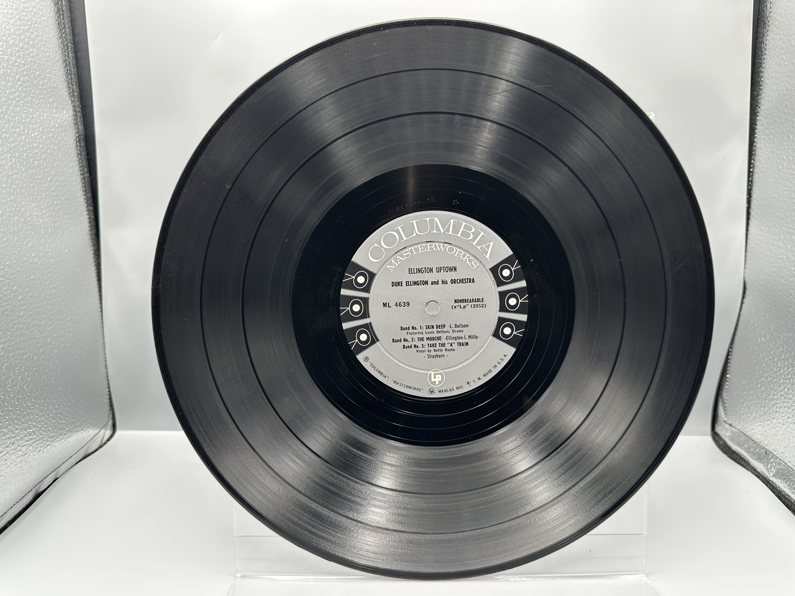 1955 Columbia Masterworks Duke Ellington and his Orchestra Ellington Uptown Vinyl Album - ML 4639
