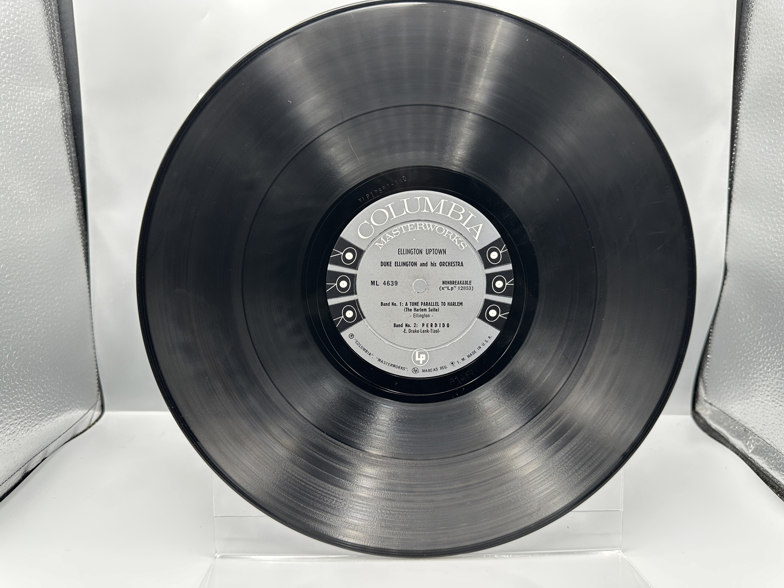 1955 Columbia Masterworks Duke Ellington and his Orchestra Ellington Uptown Vinyl Album - ML 4639