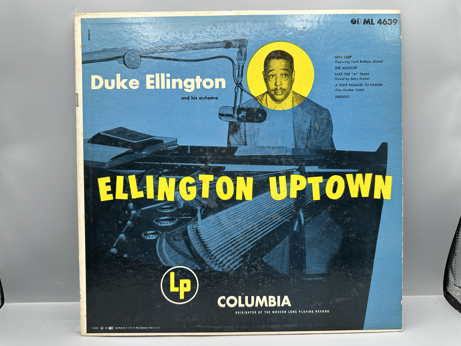 1955 Columbia Masterworks Duke Ellington and his Orchestra Ellington Uptown Vinyl Album - ML 4639