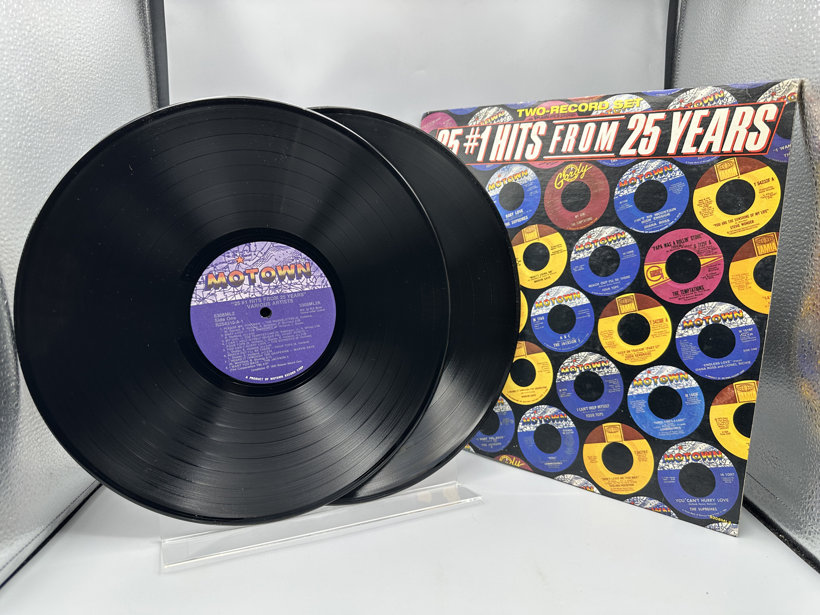 1983 Motown Records "25 #1 Hits From 25 Years" Vinyl Album - 5308ML2