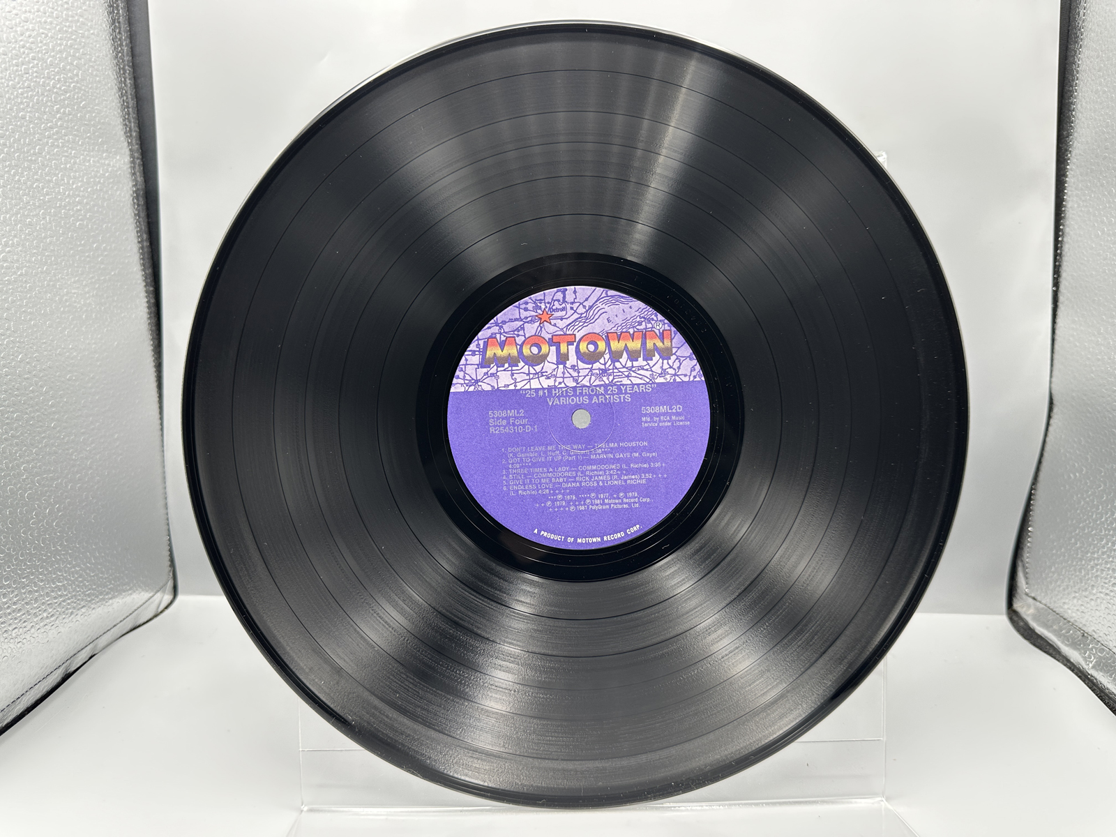 1983 Motown Records "25 #1 Hits From 25 Years" Vinyl Album - 5308ML2