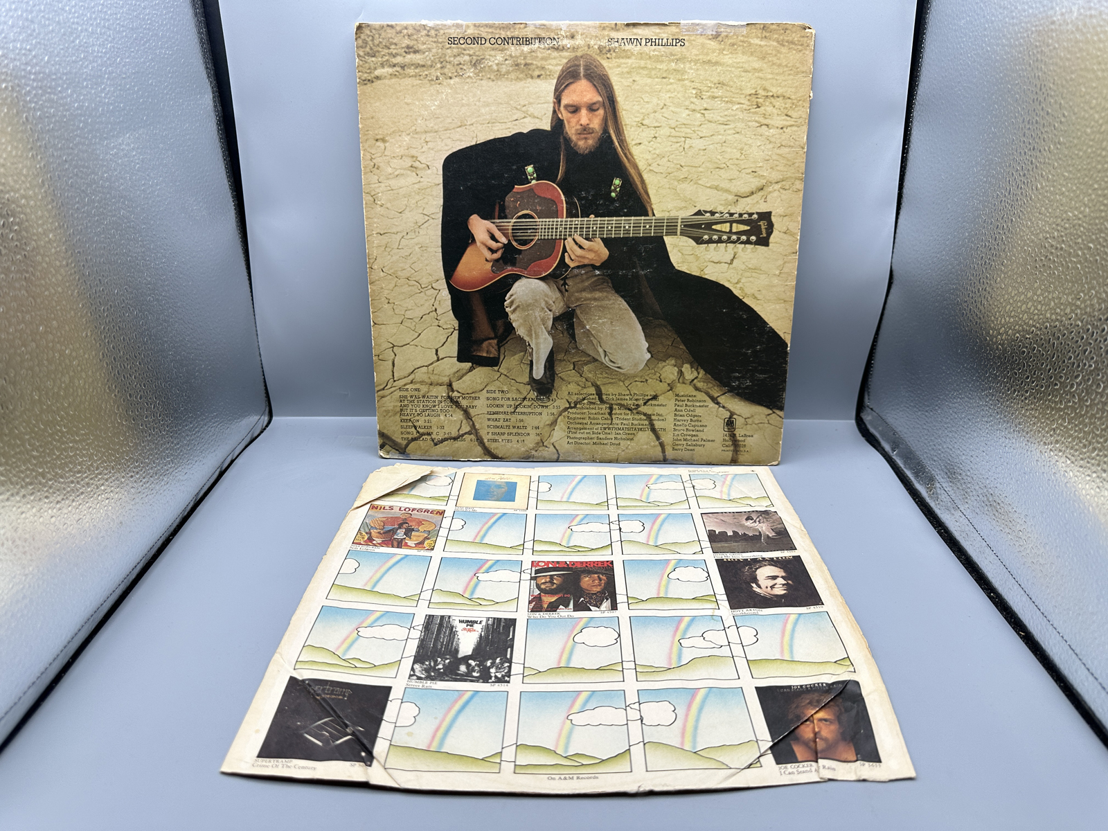 1970 A&M Records Shawn Phillips Second Contribution Vinyl Album - SP-4282