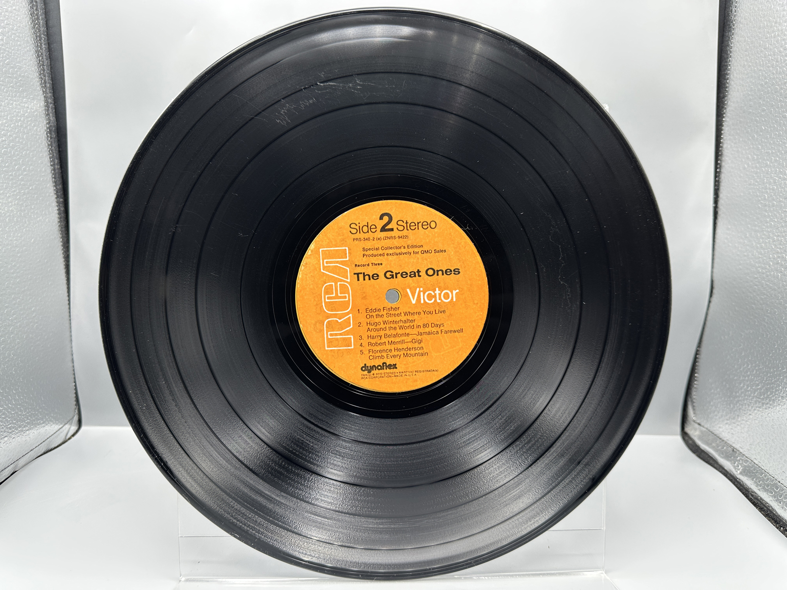 1973 RCA Victor The Great Ones Special Collector's Edition 2xLP Vinyl Album Set - PRS-335-340-341