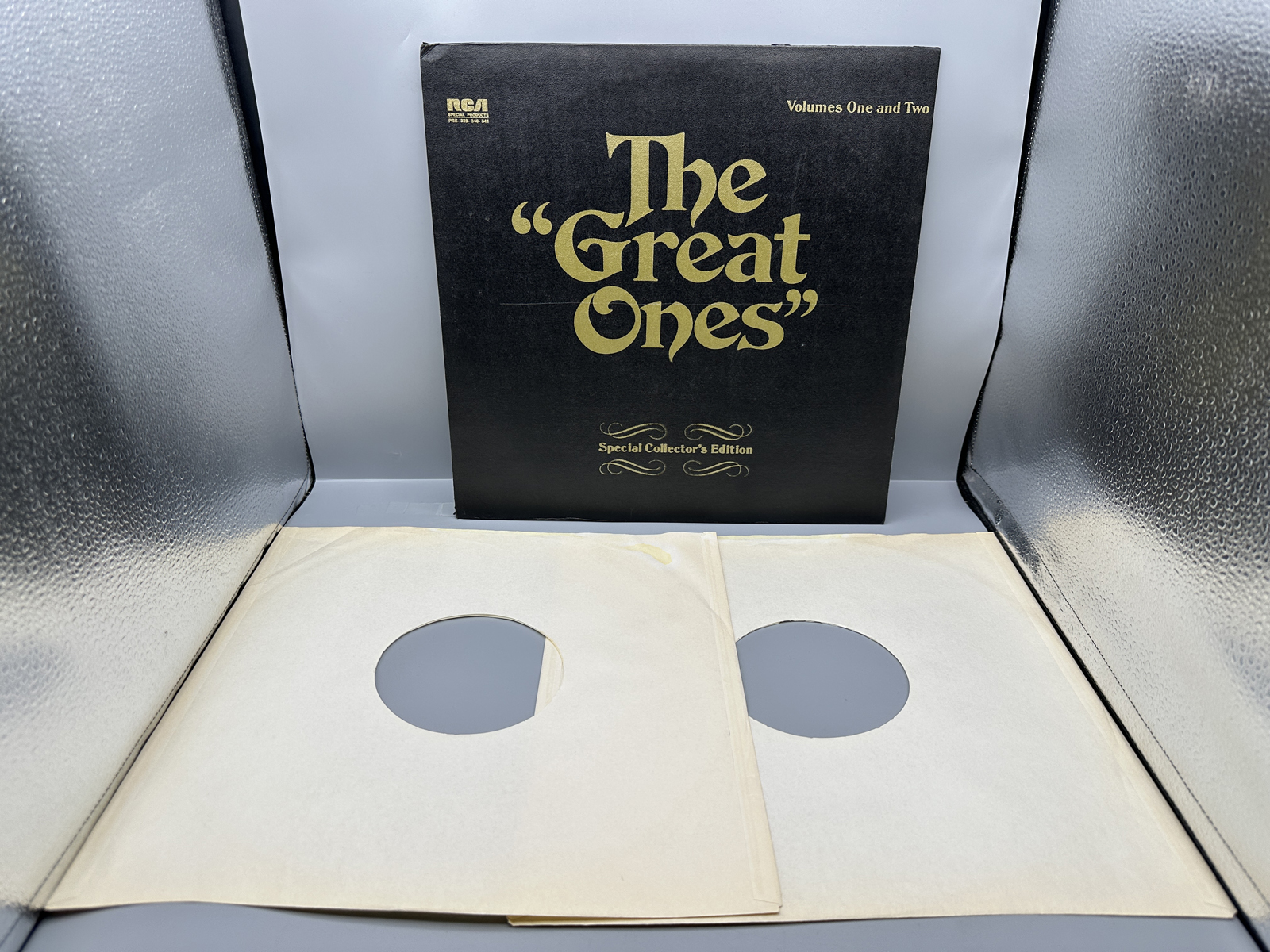 1973 RCA Victor The Great Ones Special Collector's Edition 2xLP Vinyl Album Set - PRS-335-340-341