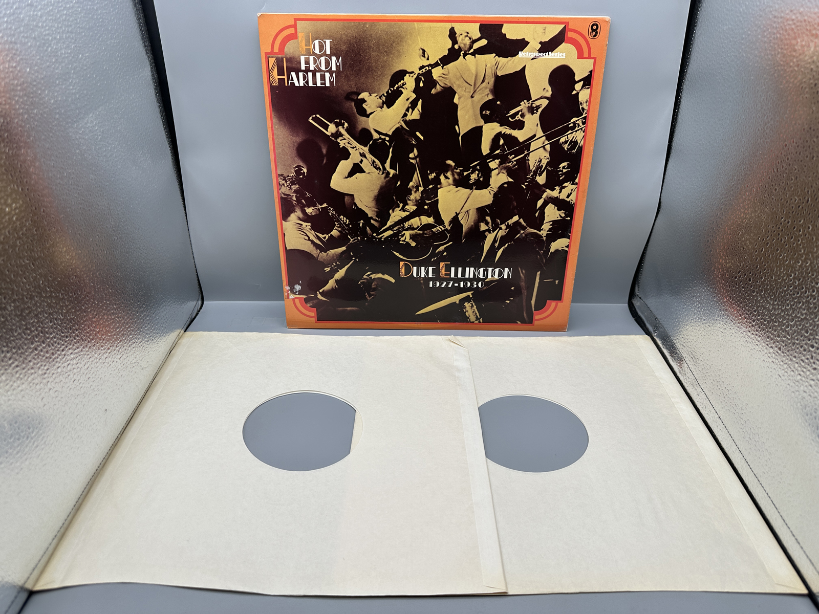 1975 World Records Duke Ellington Hot From Harlem 1927-1930 Retrospect Series Double LP Vinyl Album - SHB 58