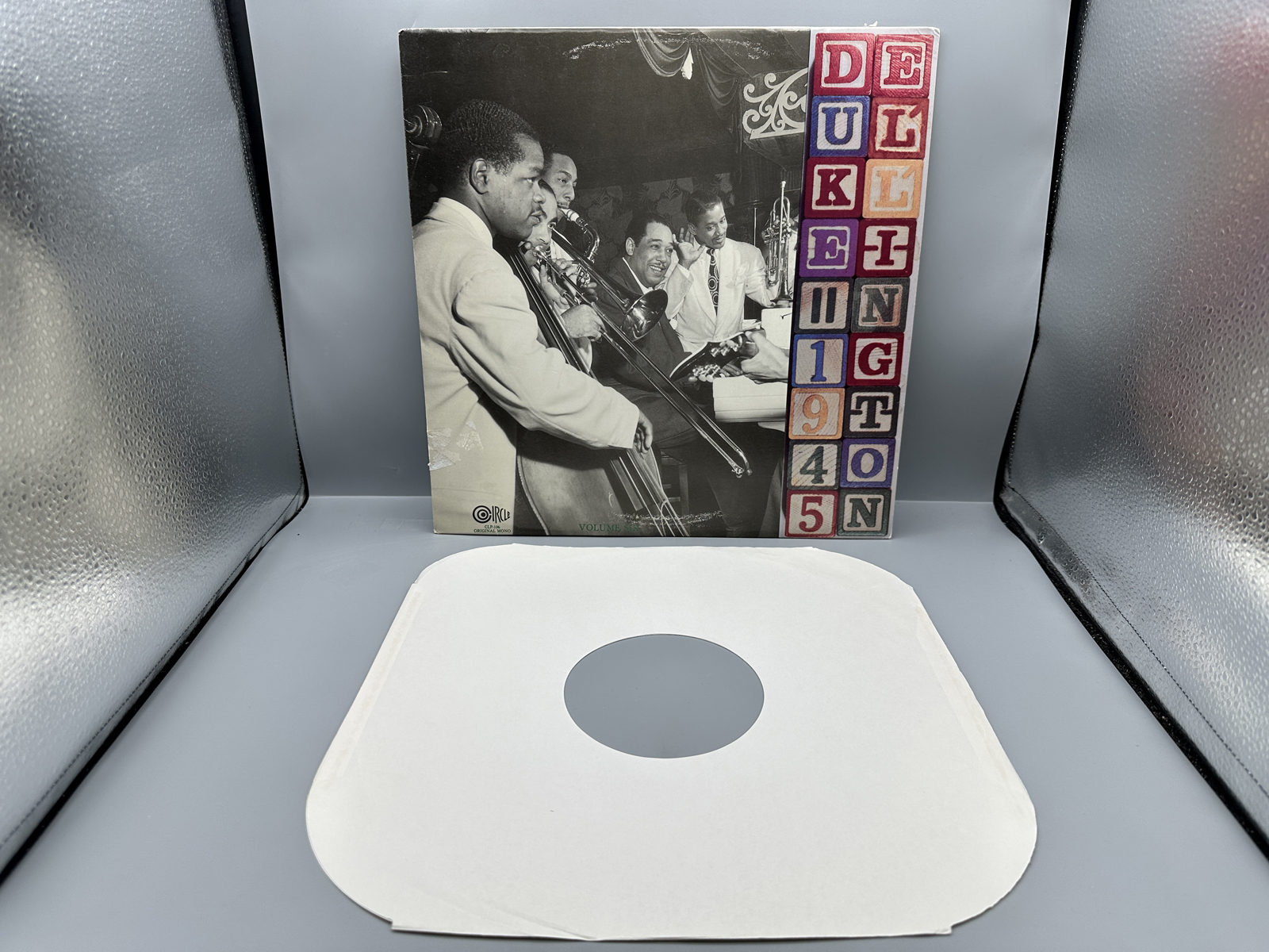 1987 Circle Records Duke Ellington and His Orchestra "1945 Volume 1" Vinyl Album - CLP-106