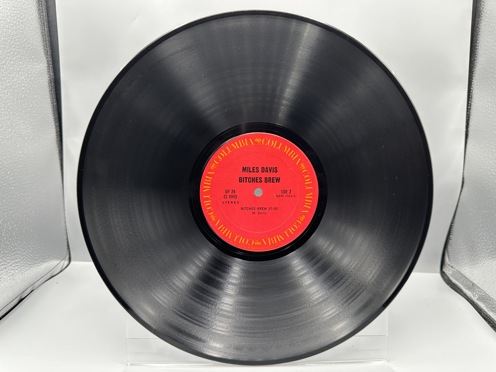 1970 Columbia Records Miles Davis Bitches Brew Double LP Vinyl Album - GP 26