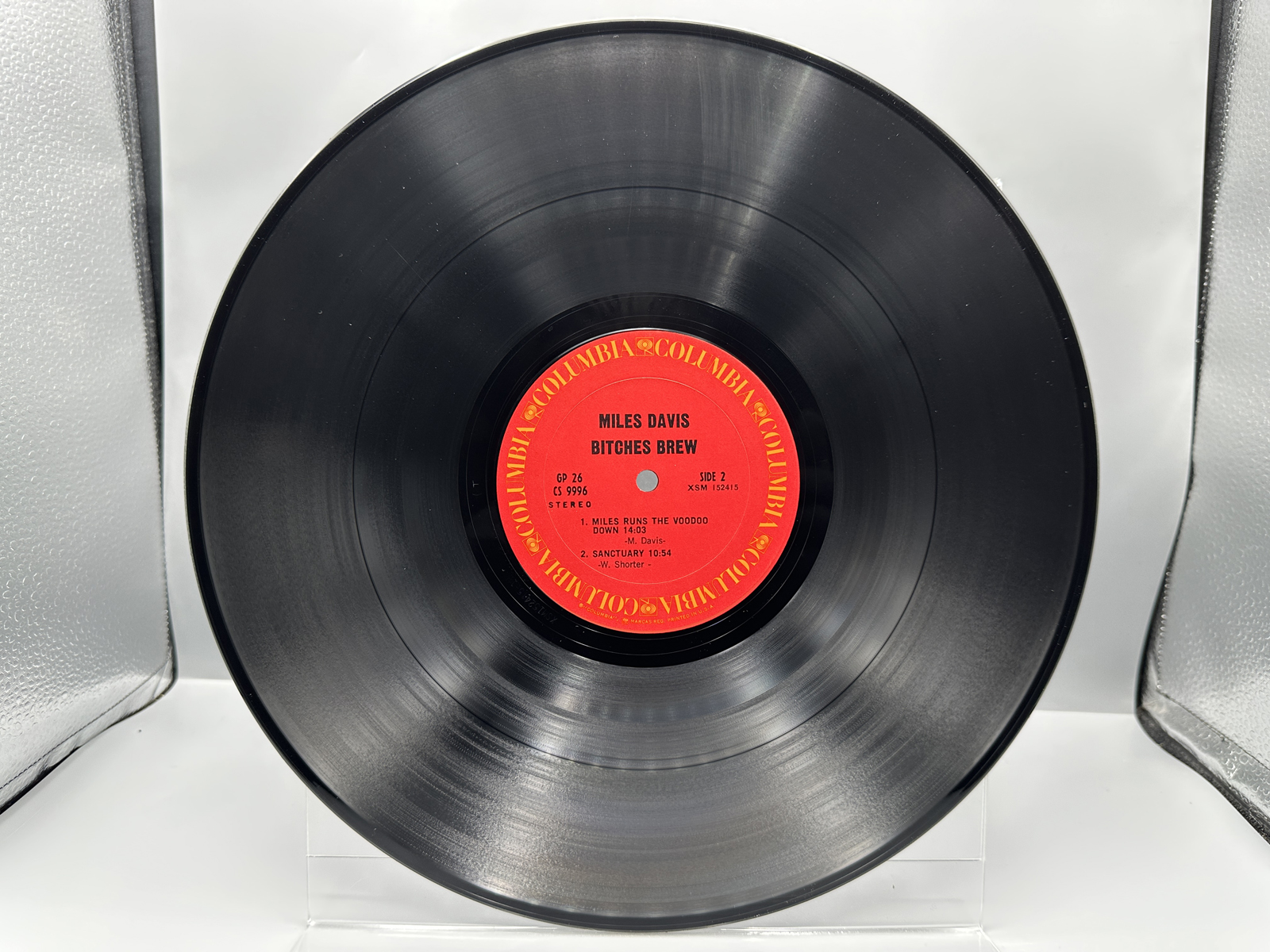 1970 Columbia Records Miles Davis Bitches Brew Double LP Vinyl Album - GP 26